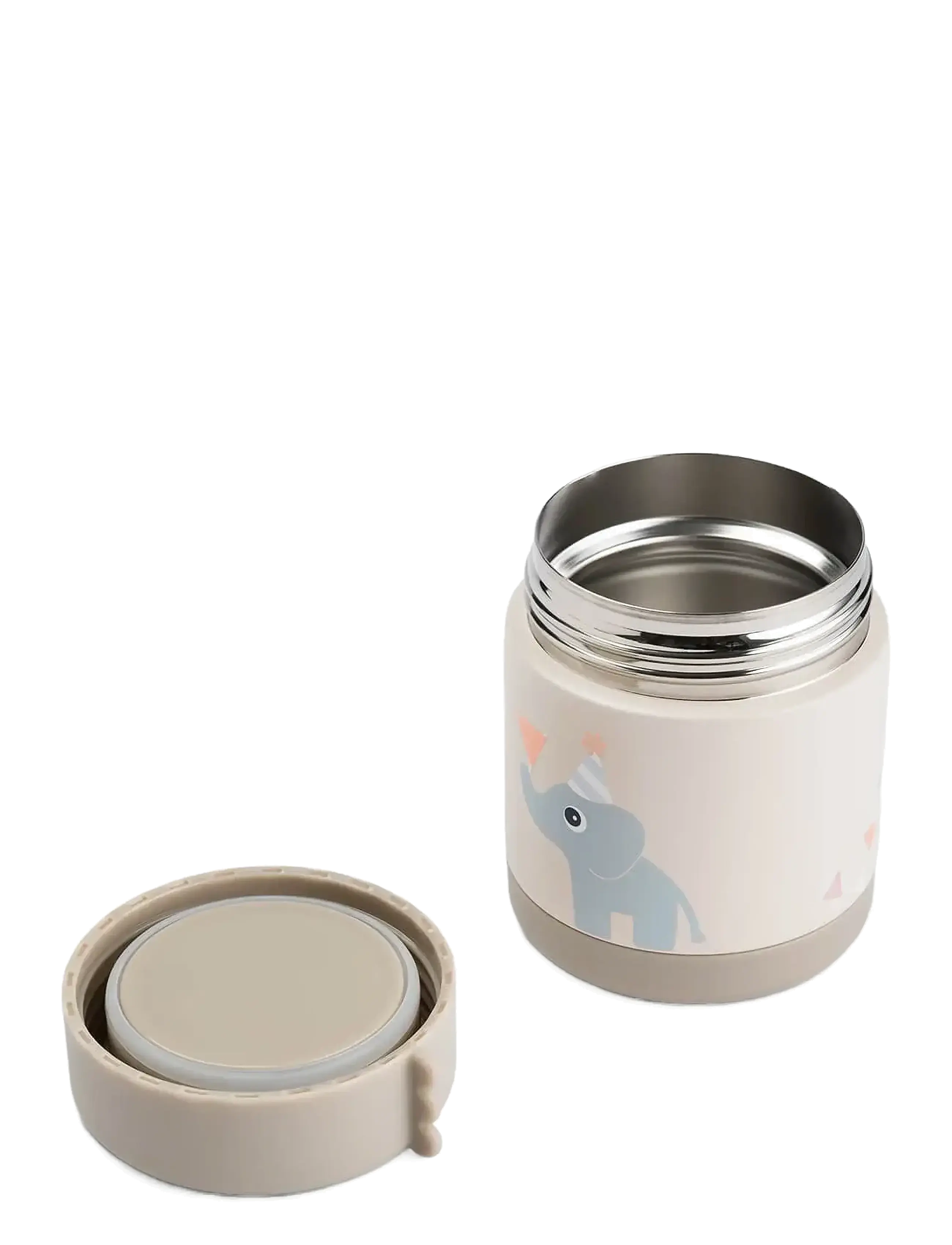 Done by Deer - Insulated food jar Celebration Sand 300 ml - bakjes voor babyvoeding - sand - 2