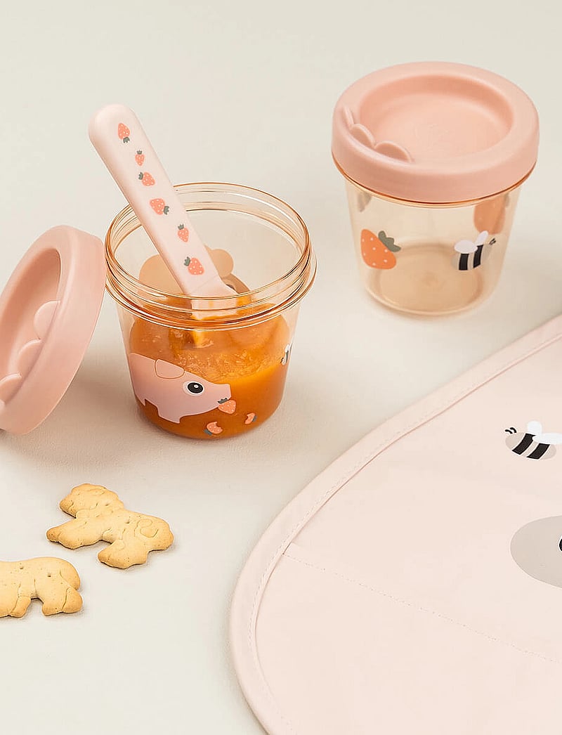 Done by Deer - Baby food container 2-pack Tiny farm Powder - bakjes voor babyvoeding - powder - 1