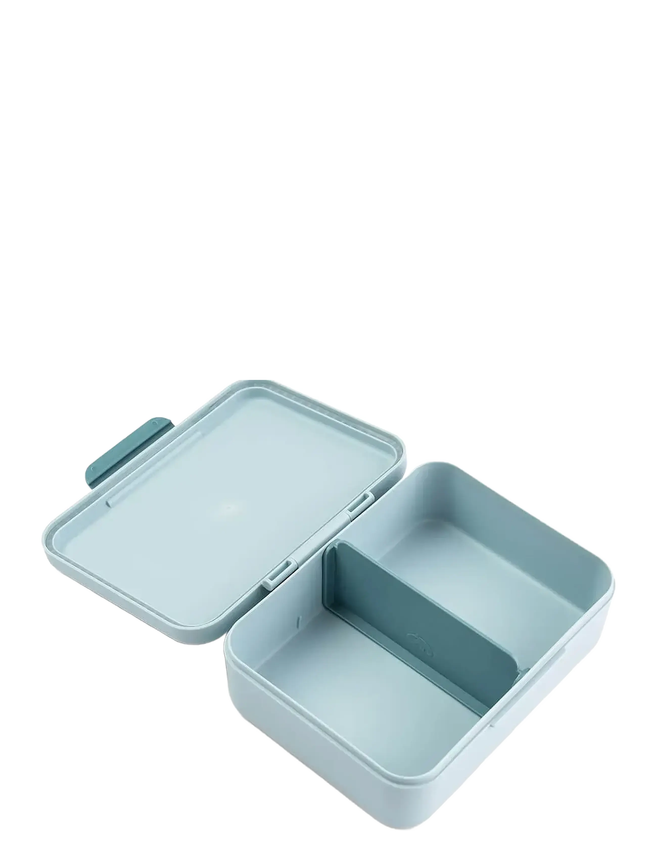 Done by Deer - Lunch box w/divider Tiny farm Blue - lunch trommel - blue - 2