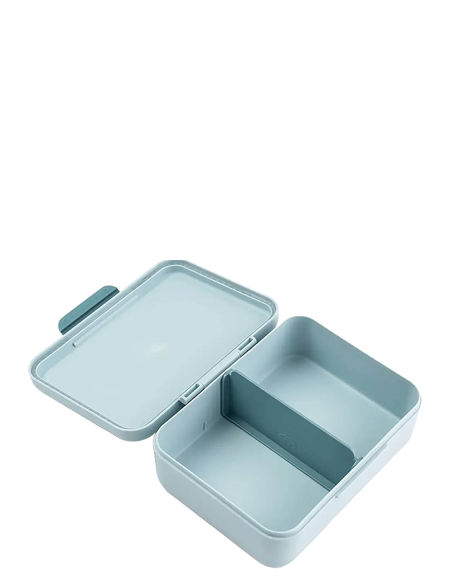 Done by Deer - Lunch box w/divider Tiny farm Blue - lunch trommel - blue - 2