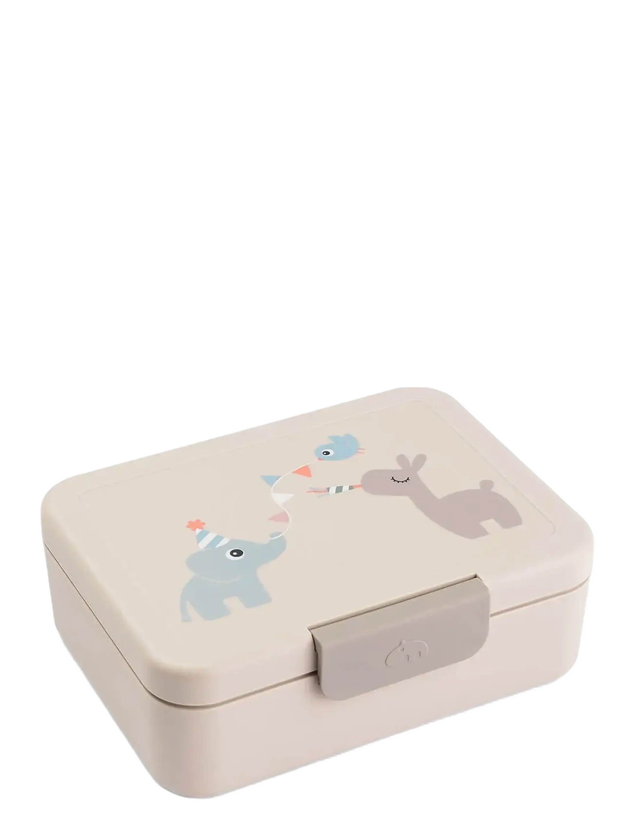 Done by Deer Lunch box w/divider Celebration Sand - Madkasser - SAND / beige