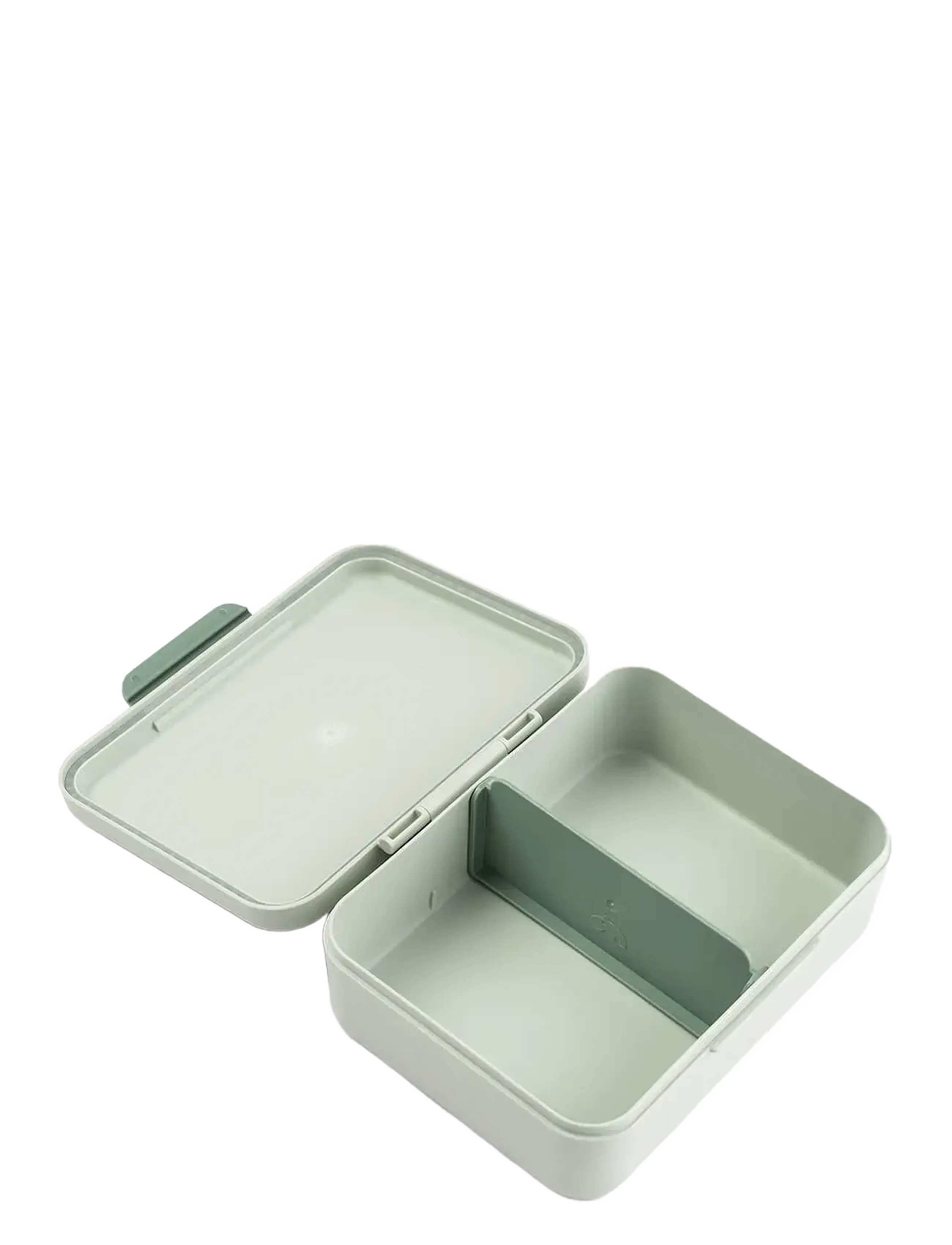 Done by Deer - Lunch box w/divider Playground Green - madkasser - green - 2