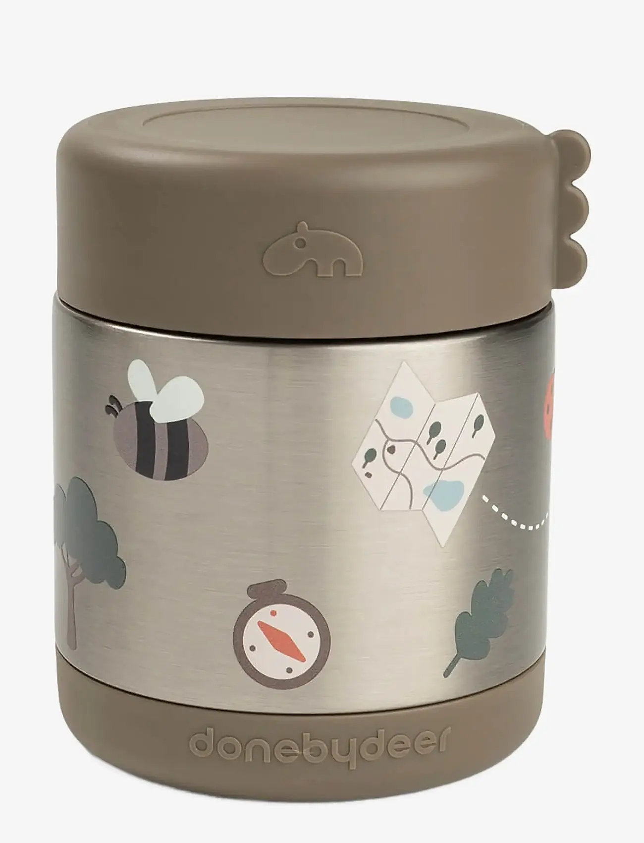 Done by Deer - Insulated food jar Tiny trails Sand 300 ml - beebitoidu anumad - sand - 1