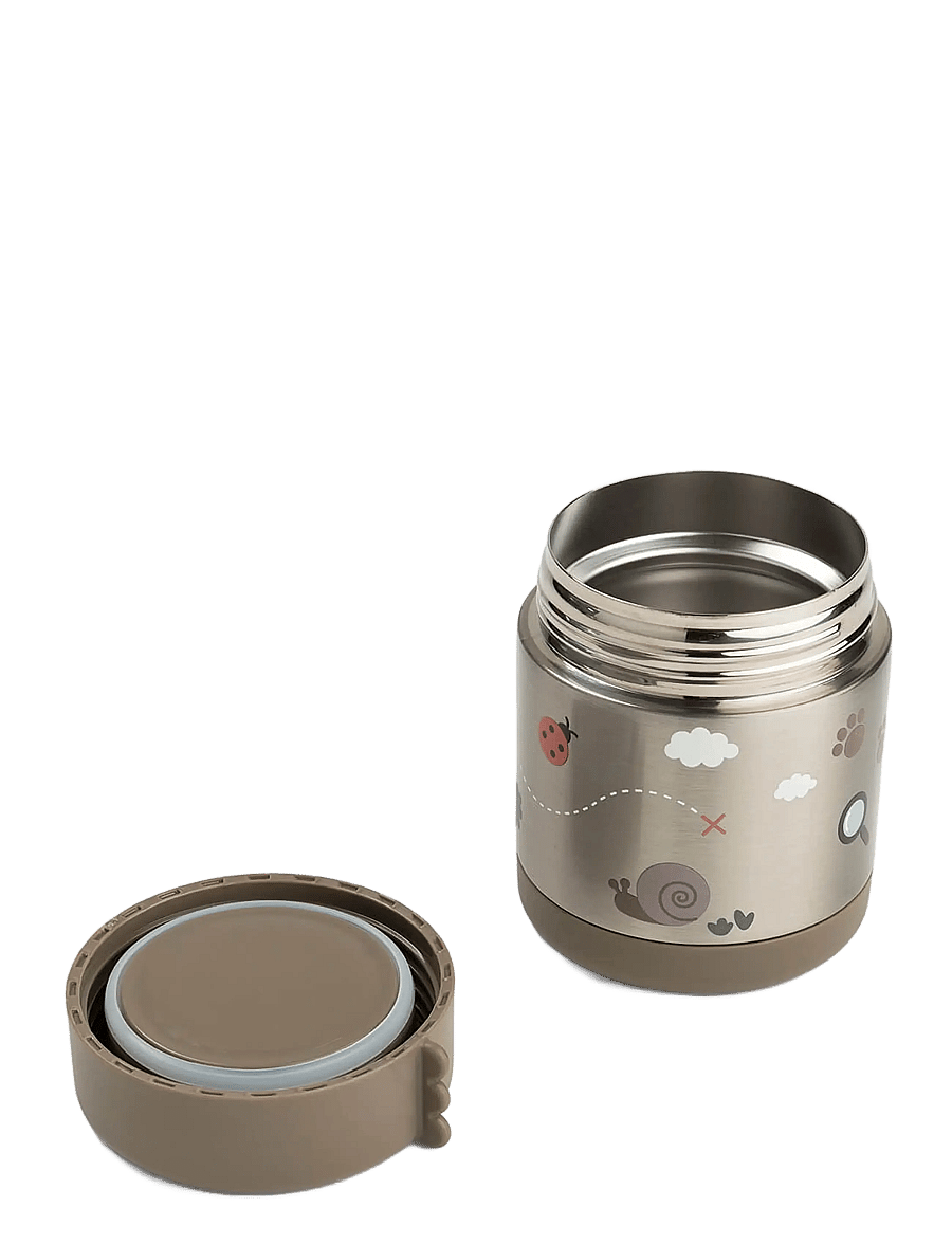 Done by Deer - Insulated food jar Tiny trails Sand 300 ml - behälter für babynahrung - sand - 2