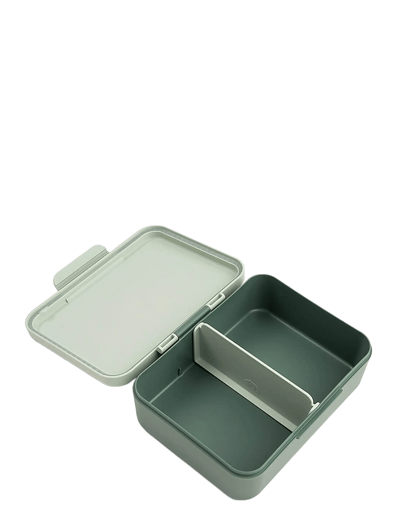 Done by Deer - Lunch box w/divider Tiny trails Green - behälter für babynahrung - green - 2