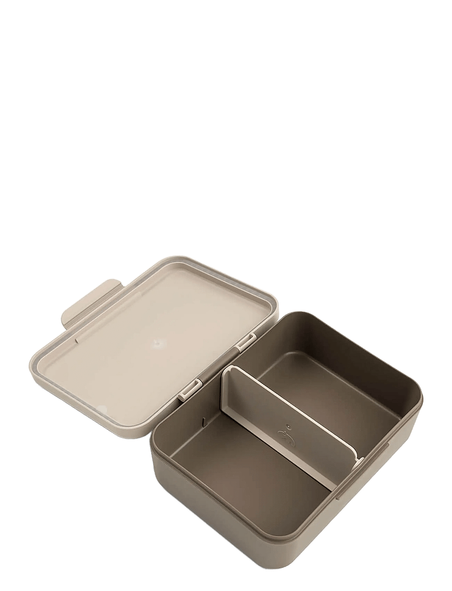 Done by Deer - Lunch box w/divider Tiny trails Sand - lõunasöögikarbid - sand - 2