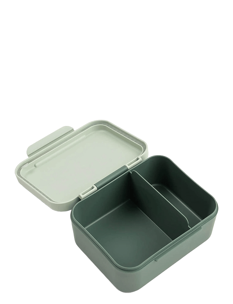 Done by Deer - Tiny lunch box w/snack picks Tiny trails Green - behälter für babynahrung - green - 1
