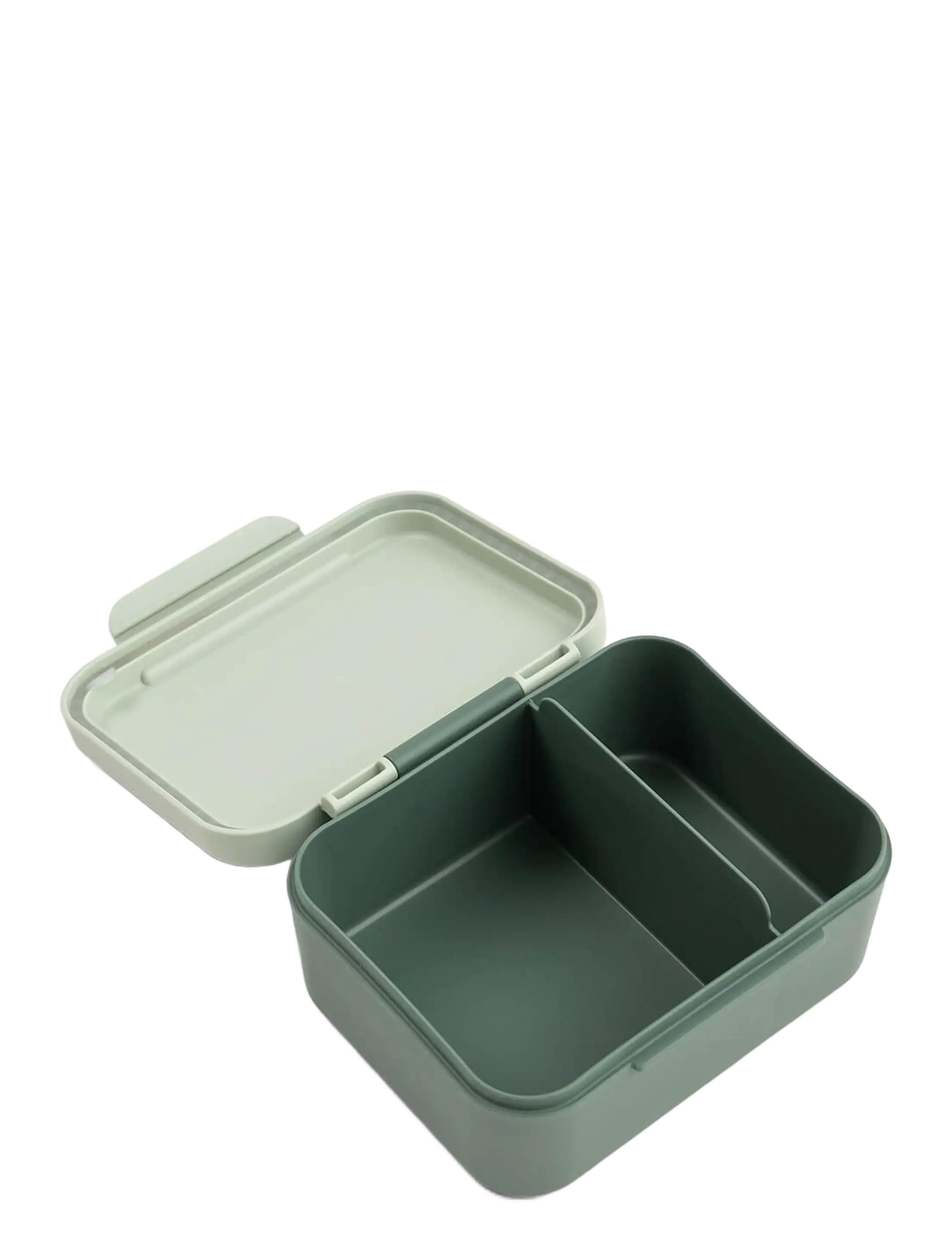 Done by Deer - Tiny lunch box w/snack picks Tiny trails Green - behälter für babynahrung - green - 1