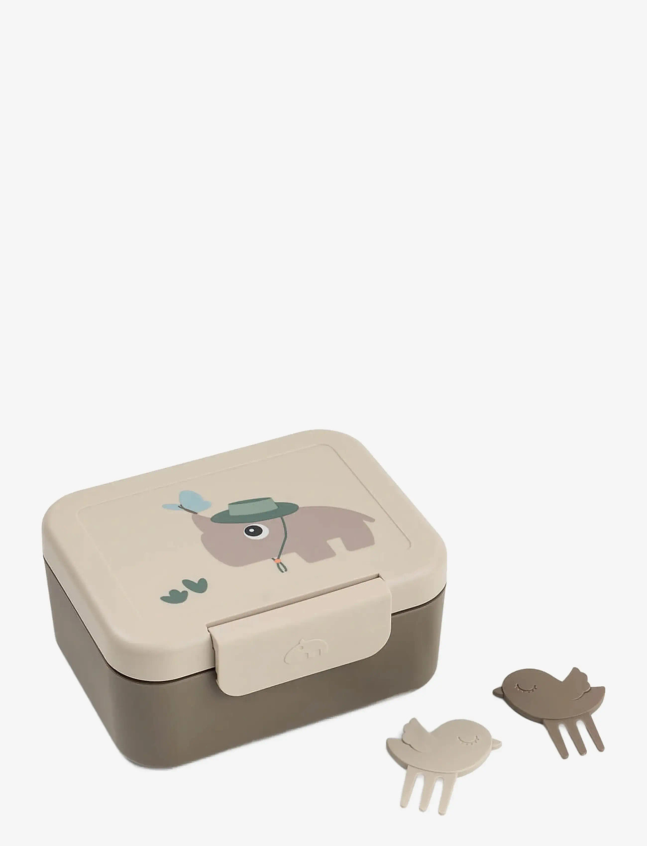 Done by Deer - Tiny lunch box w/snack picks Tiny trails Sand - beebitoidu anumad - sand - 1