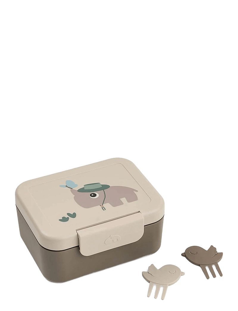 Done by Deer - Tiny lunch box w/snack picks Tiny trails Sand - beebitoidu anumad - sand - 1