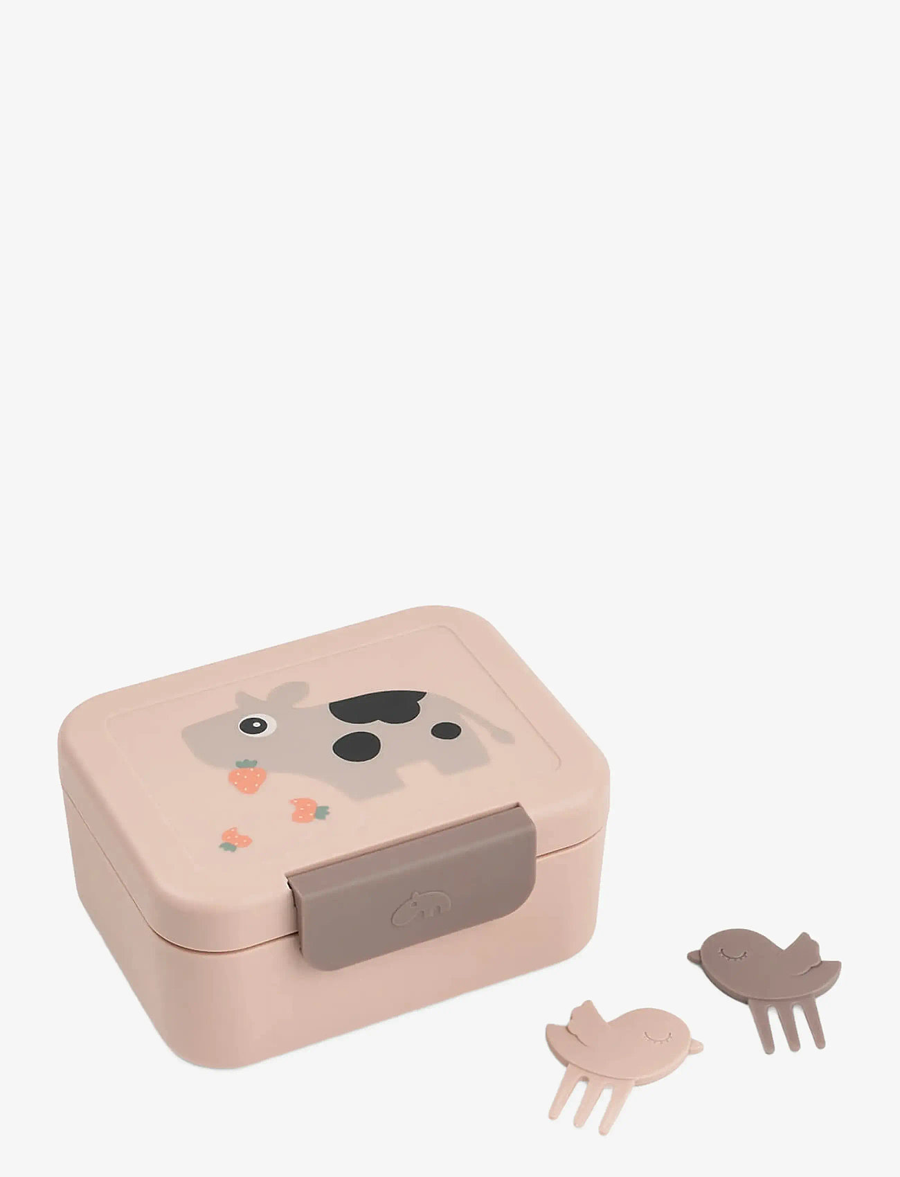 Done by Deer - Tiny lunch box w/snack picks Tiny farm Powder - baby food containers - powder - 1