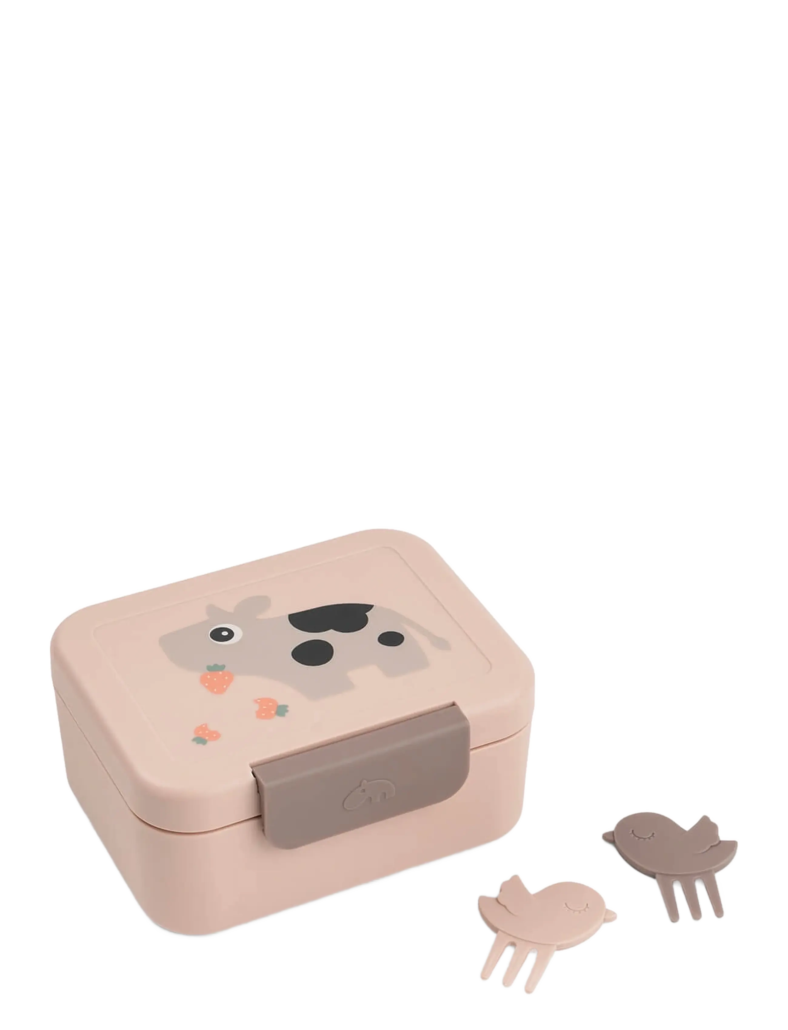 Done by Deer Tiny lunch box w/snack picks Tiny farm Powder - Visa allt - POWDER / pink/rose