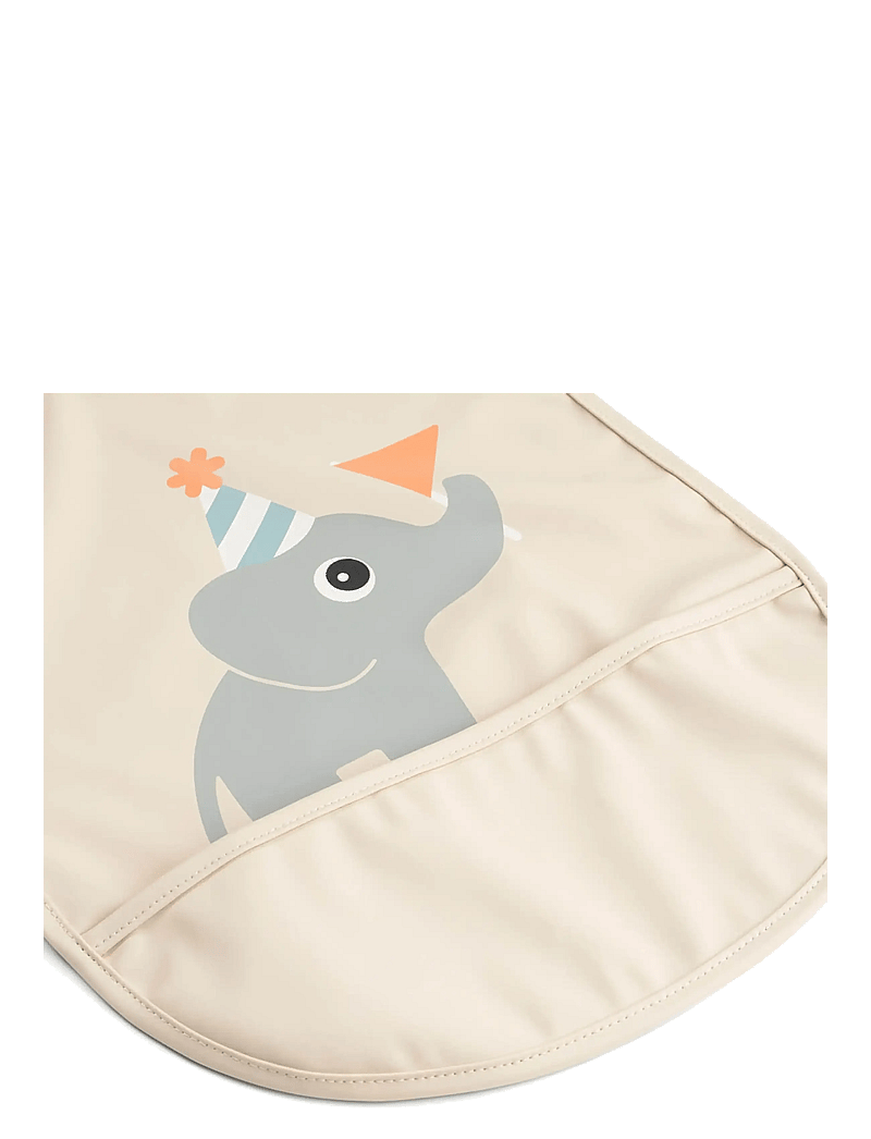 Done by Deer - Bib w/velcro Celebration Sand - Ärmellose lätzchen - sand - 2