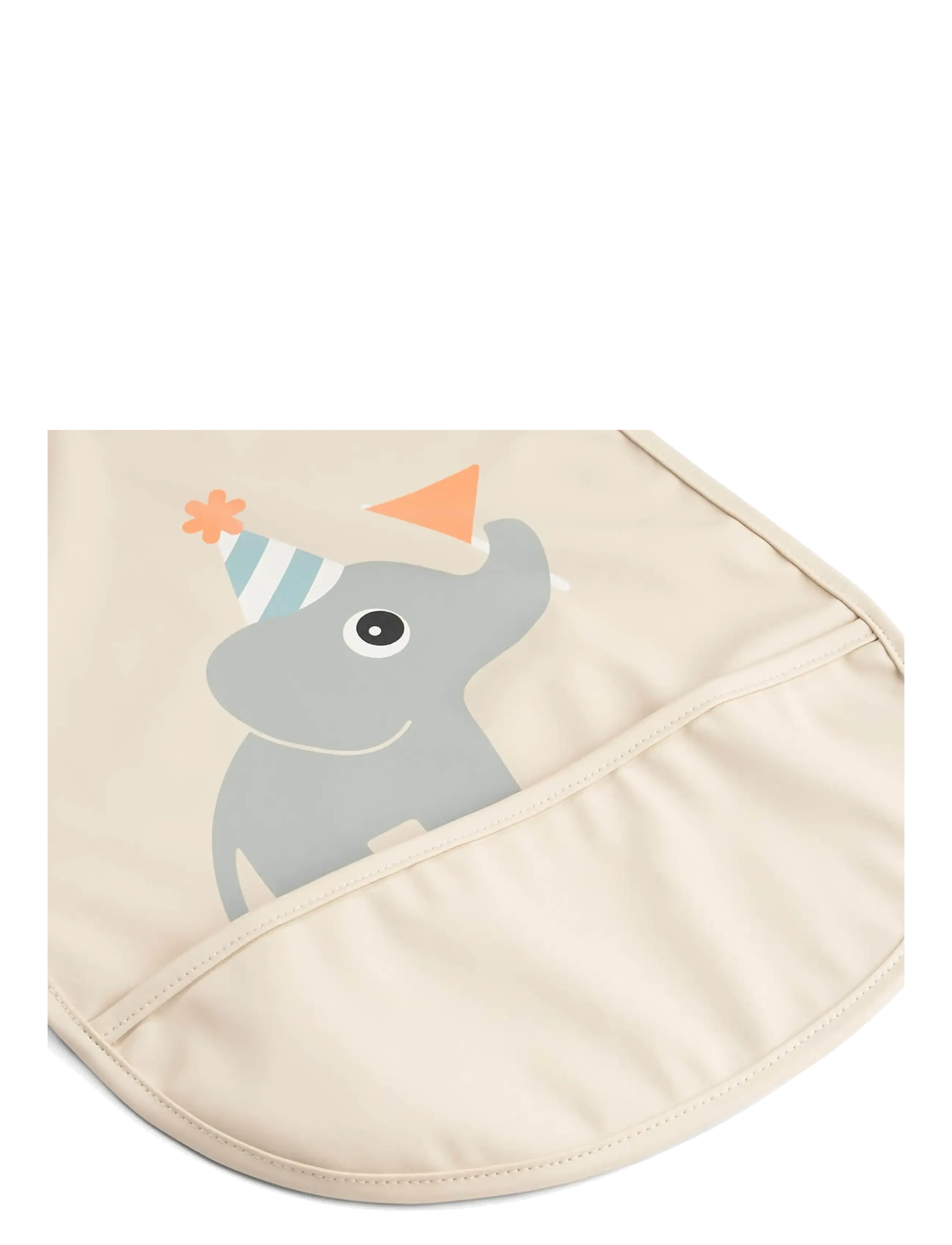 Done by Deer - Bib w/velcro Celebration Sand - Ärmellose lätzchen - sand - 2