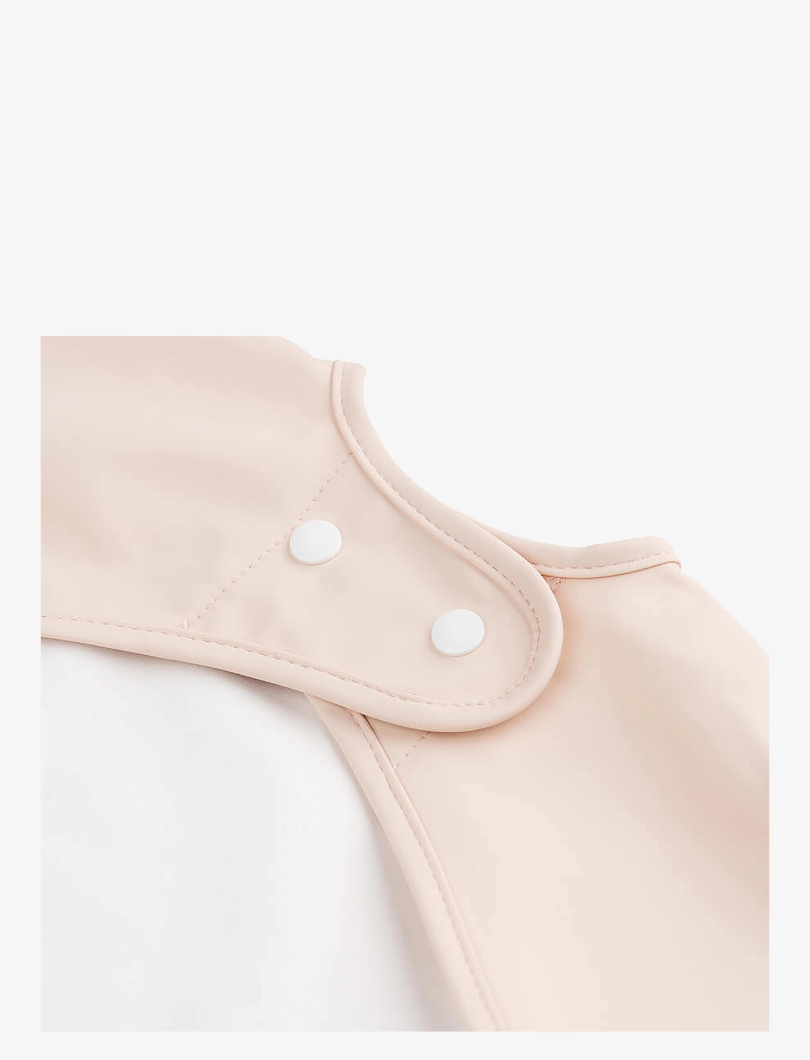 Done by Deer - Sleeved pocket bib Ozzo Powder - powder - 2