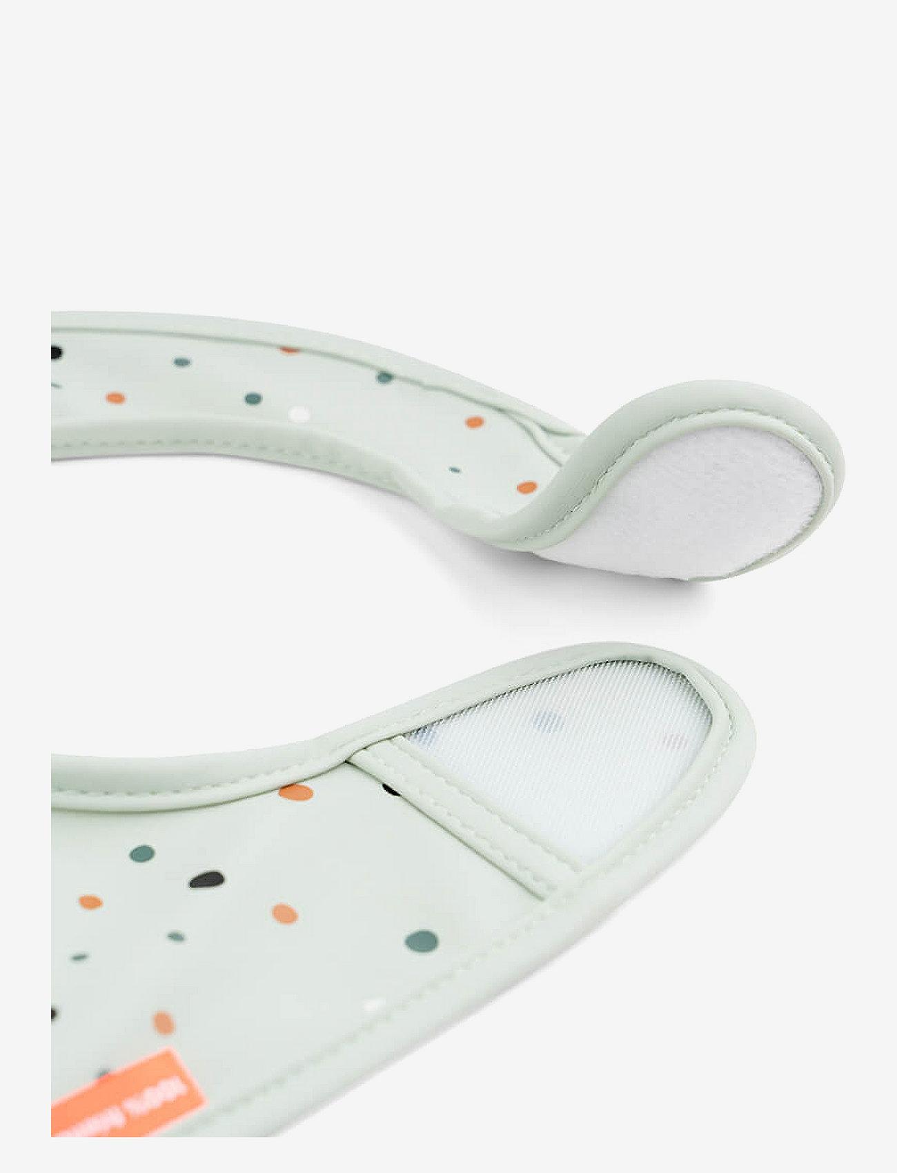 Done by Deer - Bib w/velcro 2-pack Croco Green - vestes bez piedurknēm - green - 1