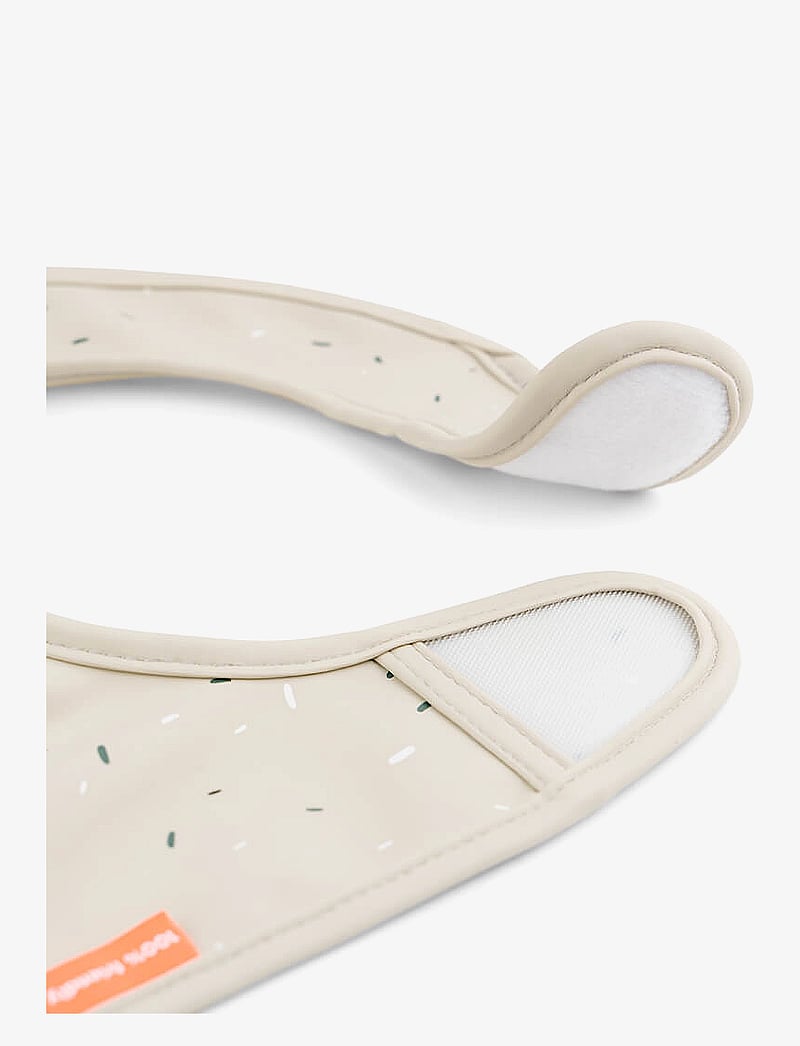 Done by Deer - Bib w/velcro 2-pack Lalee Sand - varrukateta pudipõlled - sand - 1