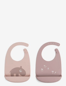 Silicone bib 2-pack Ozzo, Done by Deer