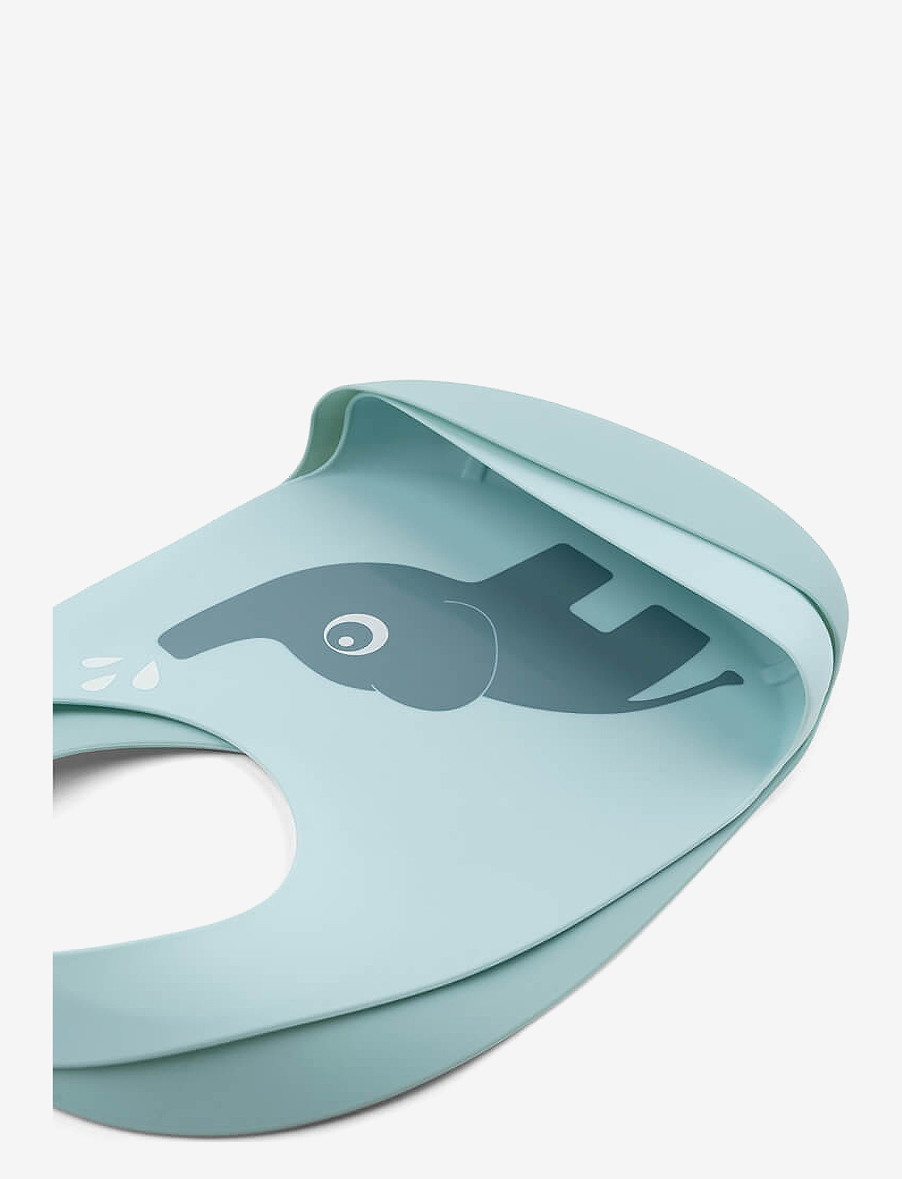 Done by Deer - Silicone bib 2-pack Elphee Blue - sleeveless bibs - blue - 1