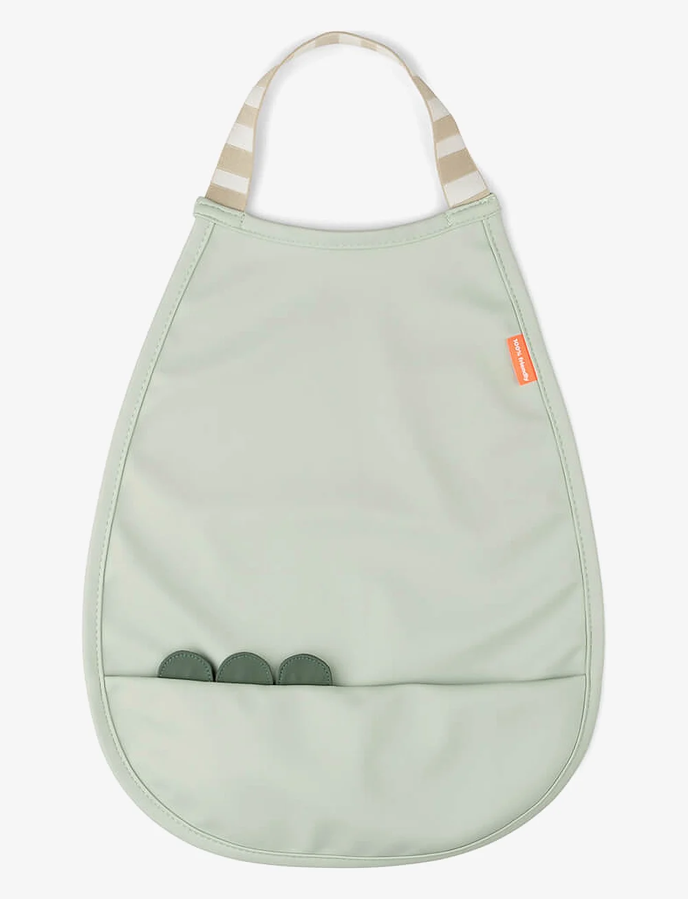 Done by Deer - Pull-over bib Croco Green - varrukateta pudipõlled - green - 1