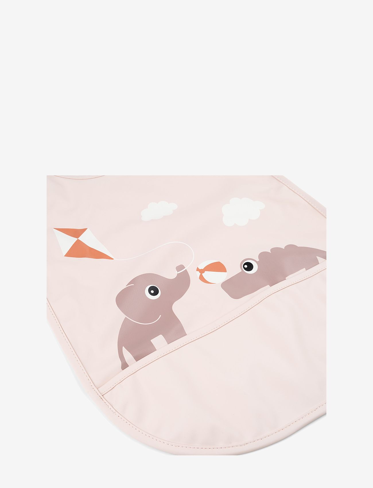 Done by Deer - Bib w/velcro Playground Powder - powder - 1