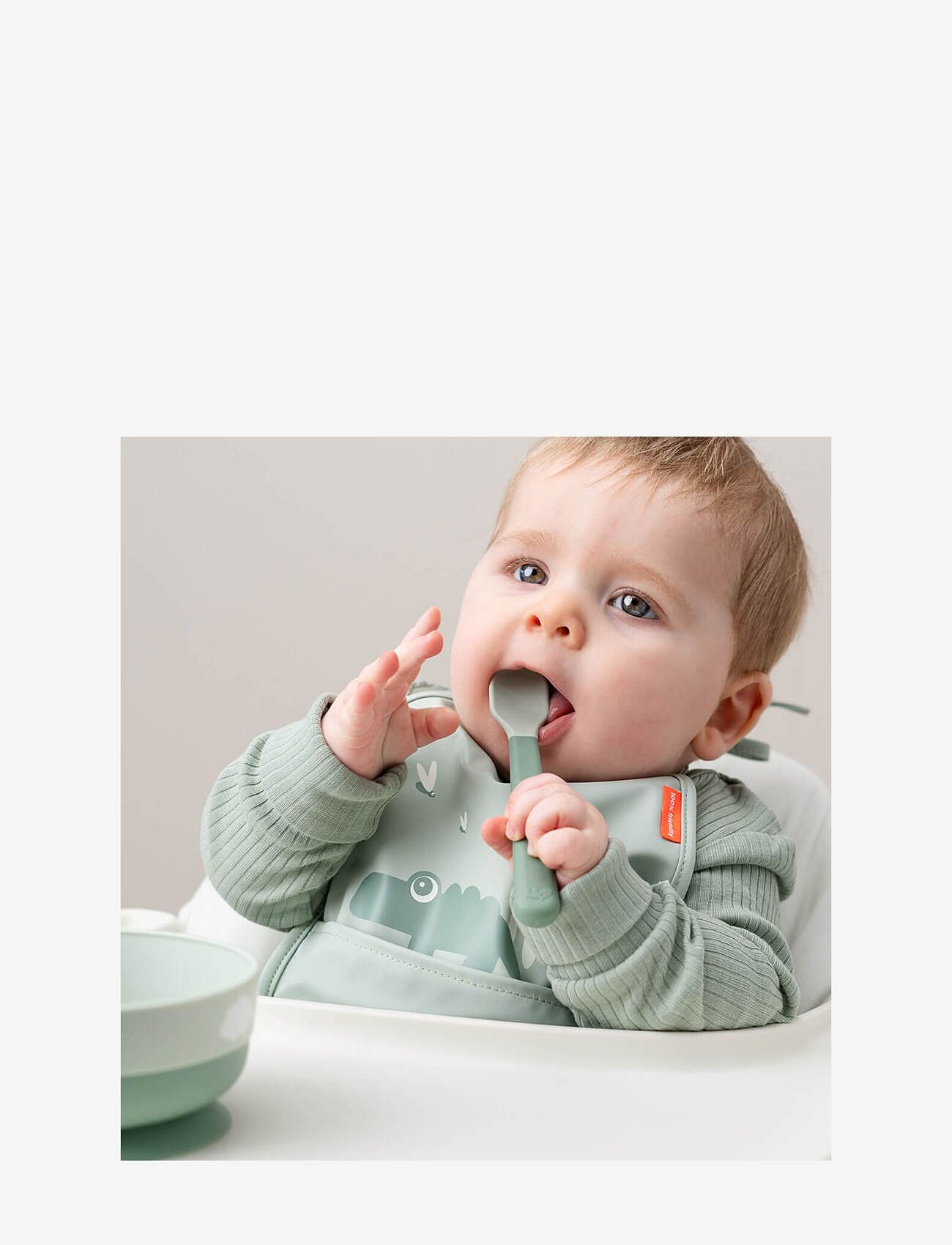 Done by Deer - Tiny pocket bib 2-pack Elphee Blue - Ärmellose lätzchen - blue - 5