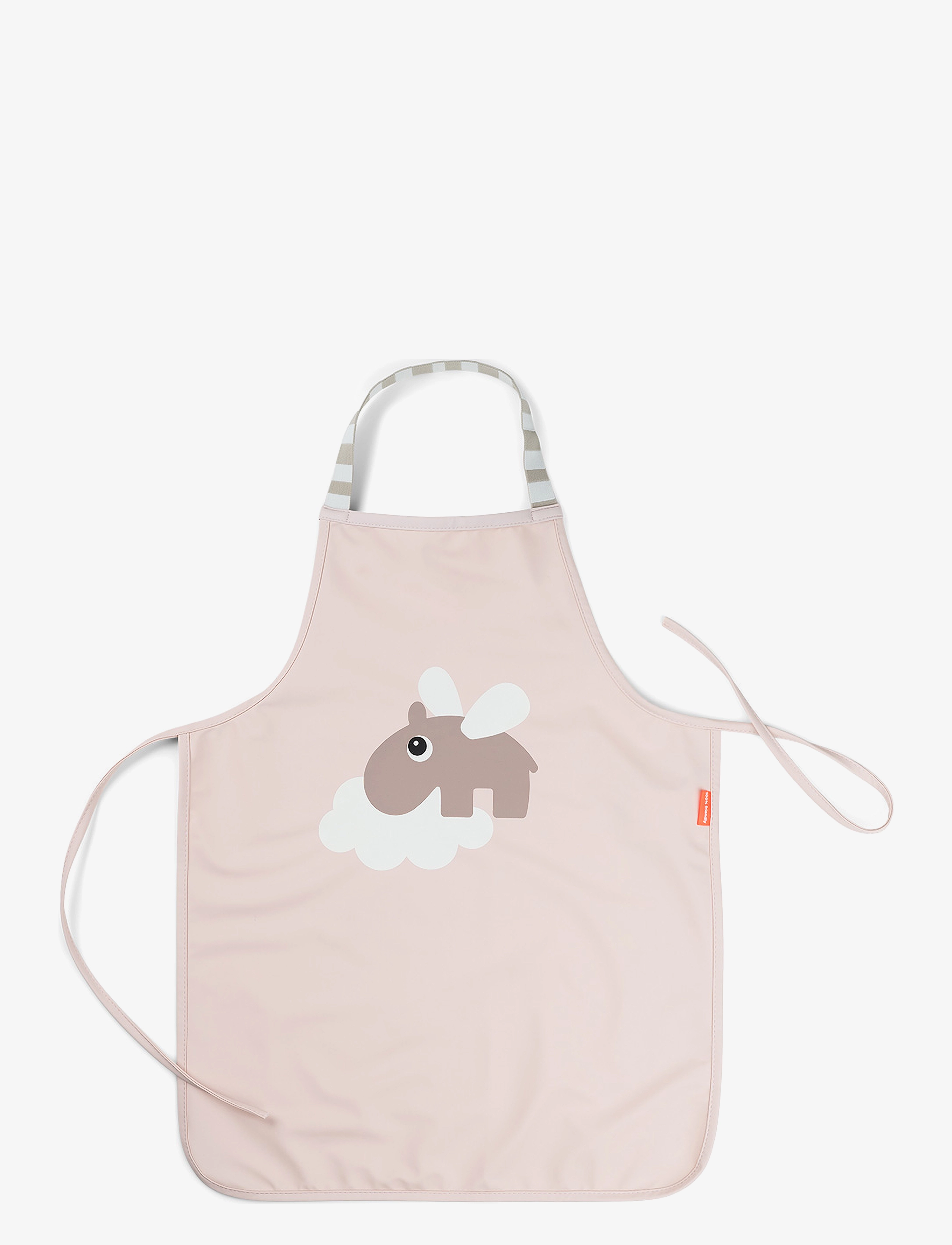 Done by Deer Vandtæt Børneforklæde Happy Clouds Pudder, 48X 38 cm, Baking & Cooking, Rosa - Aprons, Kinder