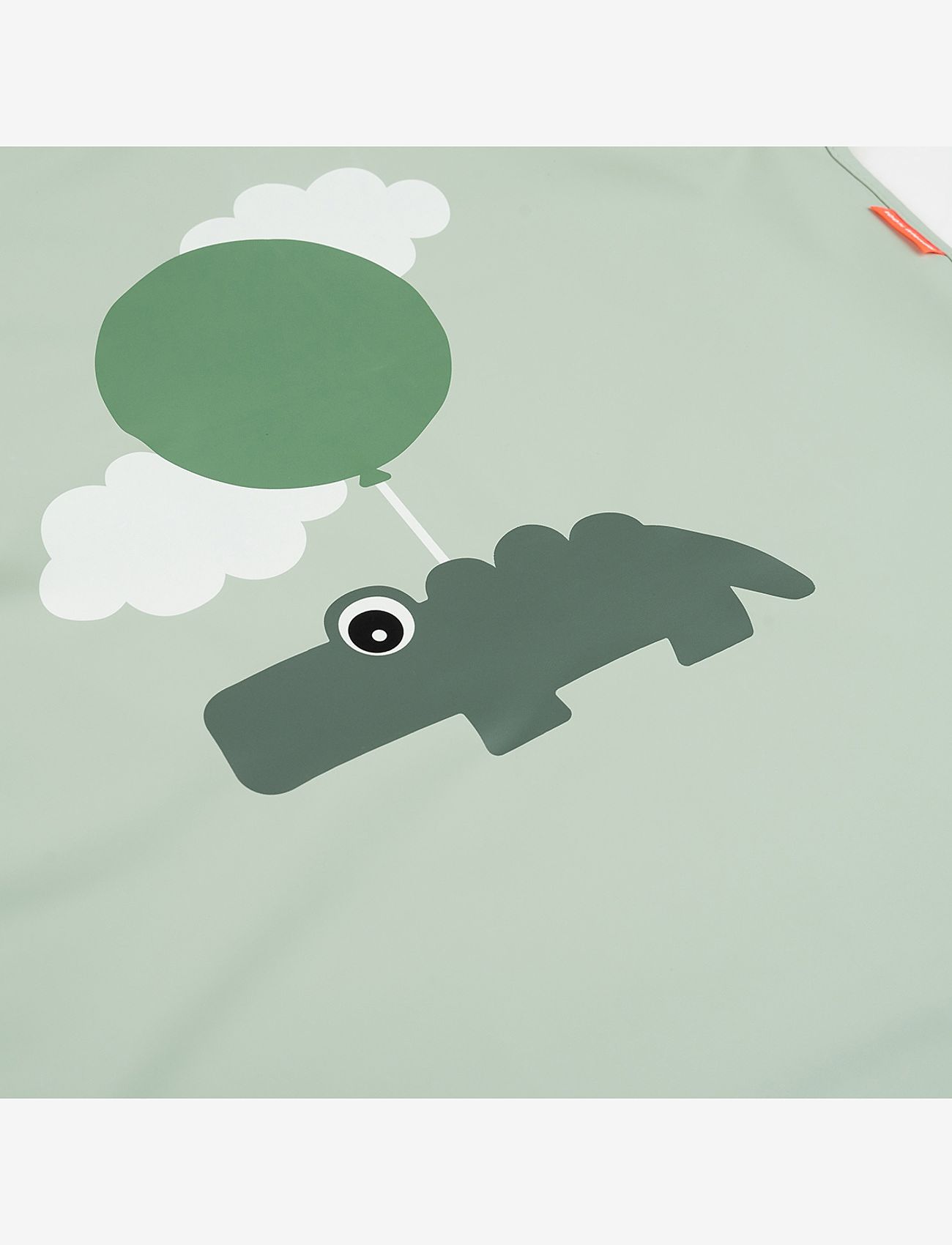 Done by Deer - Waterproof kids apron Happy clouds Green - schürzen - green - 1