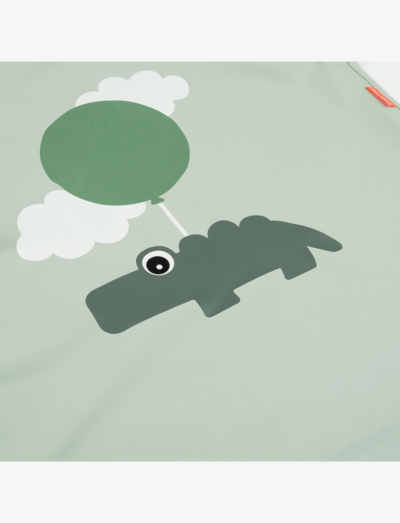 Done by Deer - Vandtæt børneforklæde Happy clouds Grøn - forklæder - green - 1