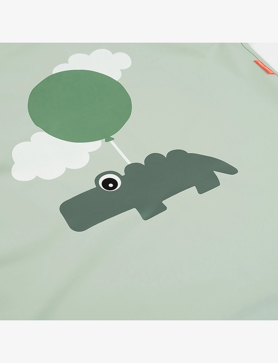 Done by Deer - Waterproof kids apron Happy clouds Green - schürzen - green - 1