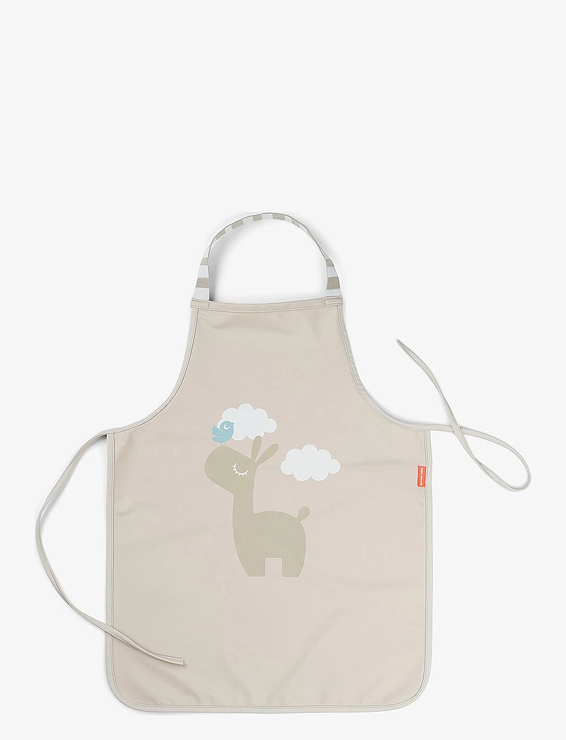 Done by Deer - Waterproof kids apron Lalee Sand - schürzen - sand - 0