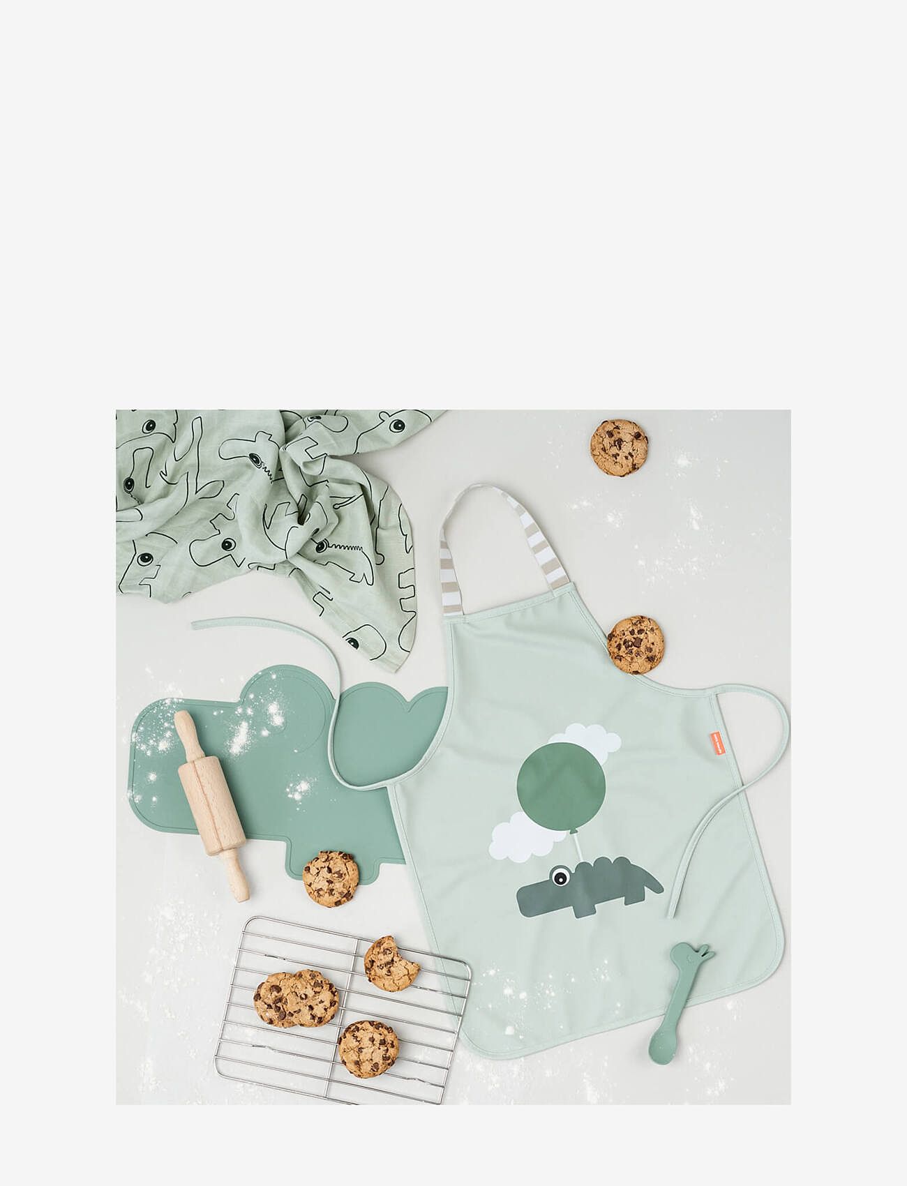 Done by Deer - Waterproof kids apron Lalee Sand - schürzen - sand - 3