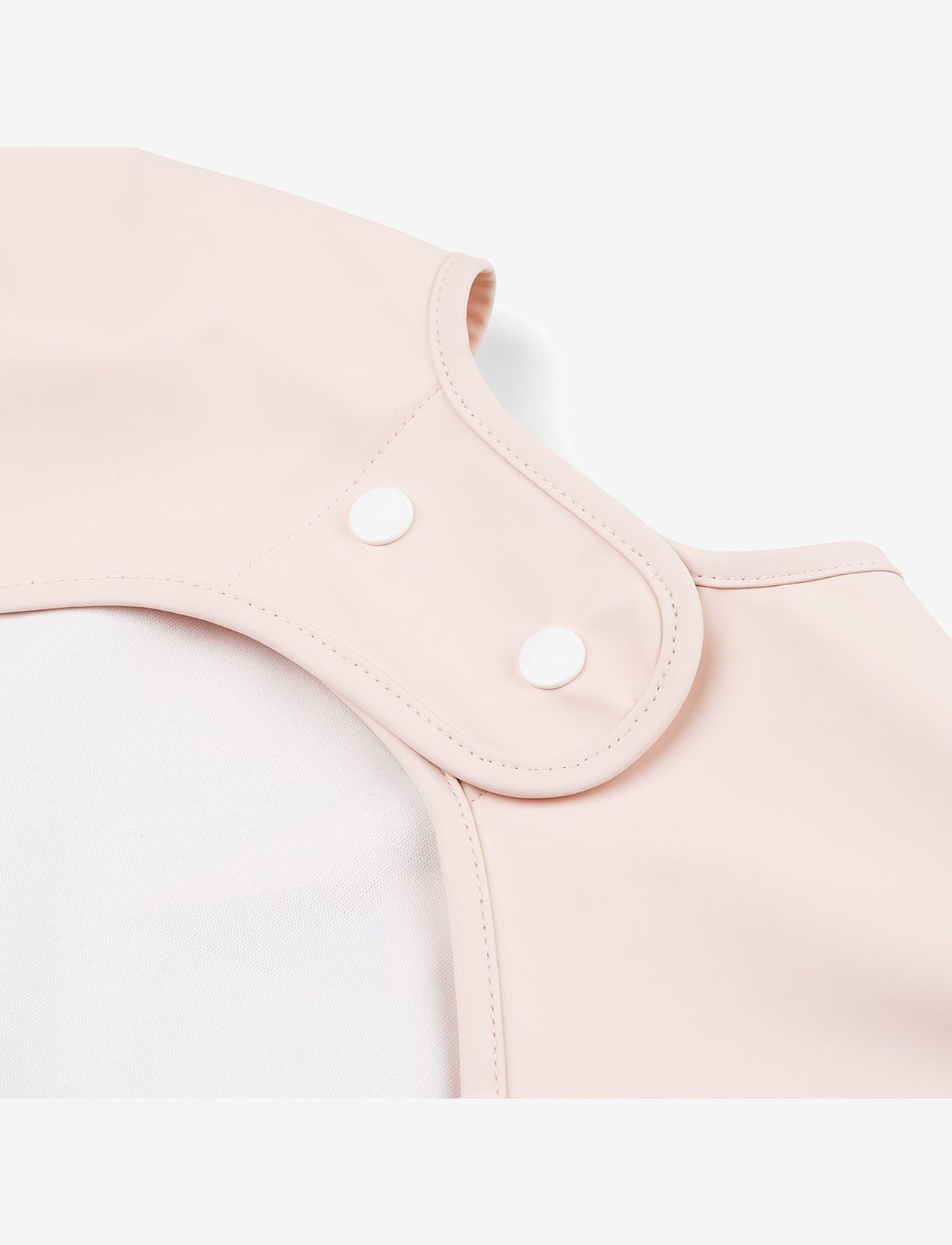 Done by Deer - Sleeved pocket bib Playground Powder - ilgų rankovių seilinukai - powder - 2