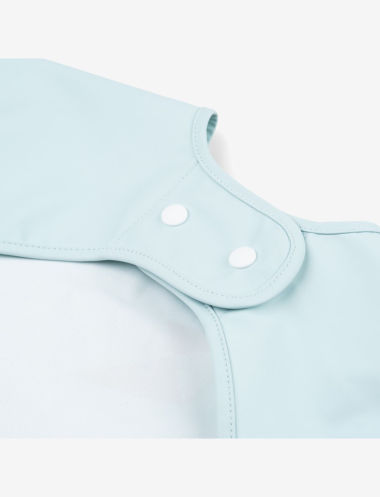 Done by Deer - Sleeved pocket bib Playground Blue - långärmad haklappar - blue - 2