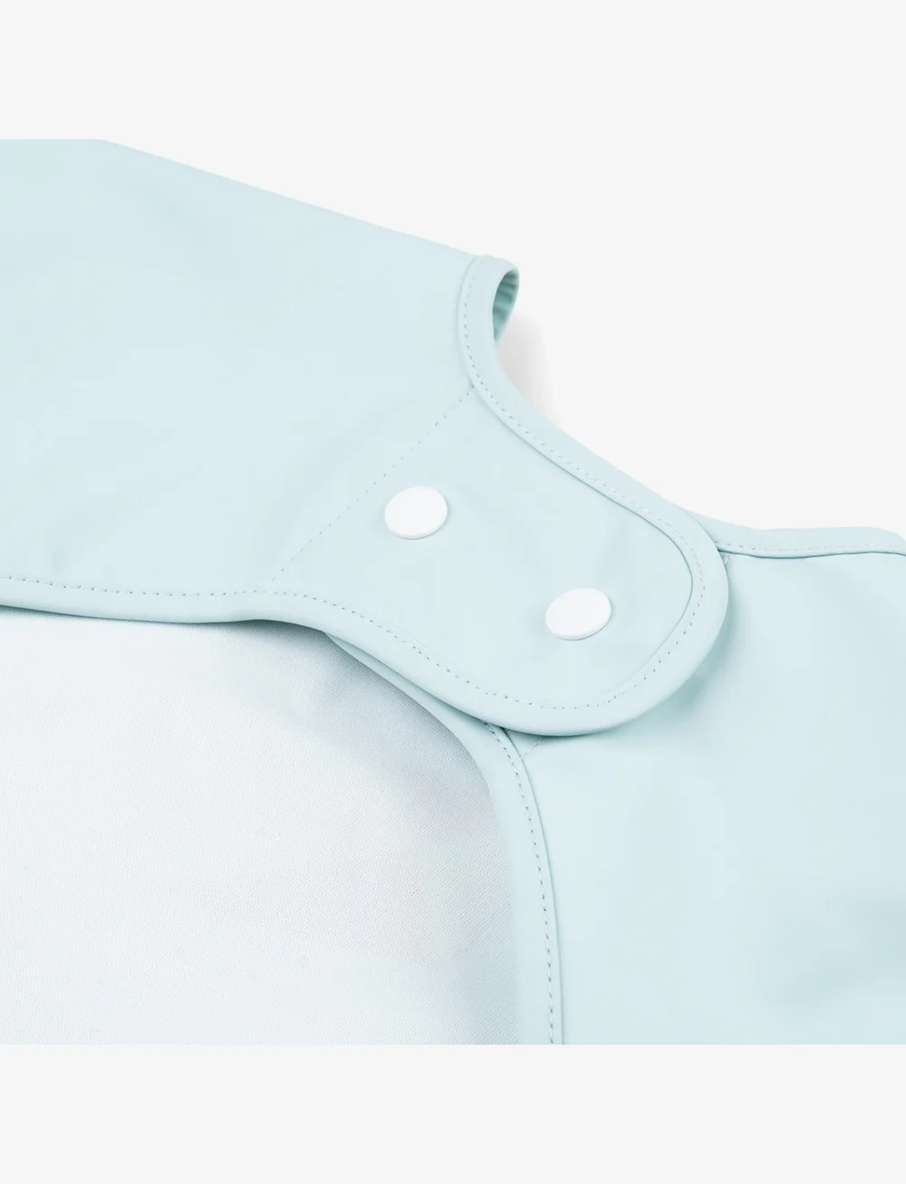 Done by Deer - Sleeved pocket bib Playground Blue - langarmlätzchen - blue - 2