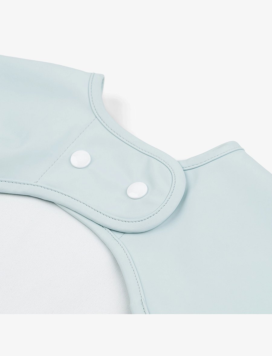 Done by Deer - Sleeved pocket bib Wally Blue - blue - 2