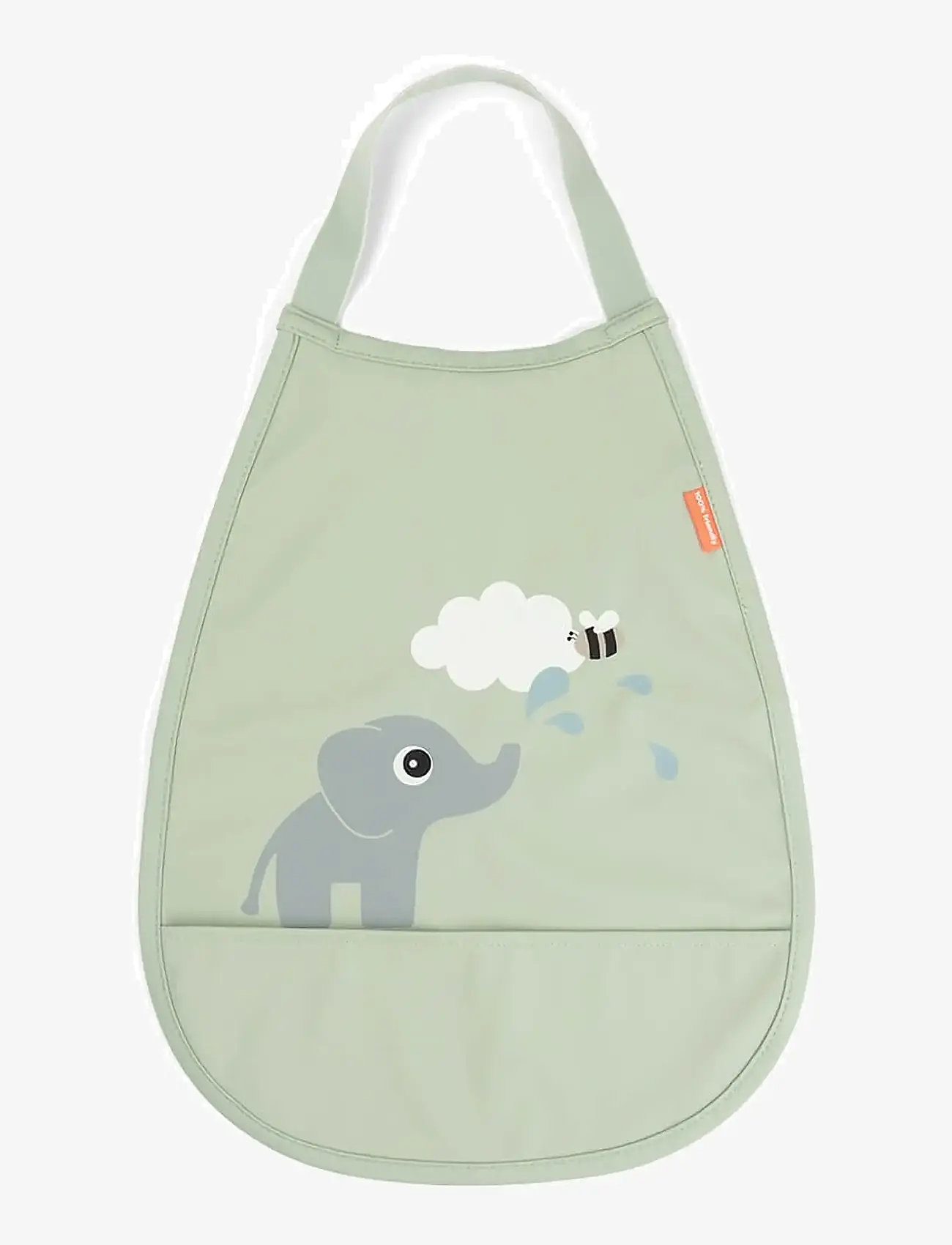 Done by Deer - Pull-over bib Elphee Green - Ärmellose lätzchen - green - 1