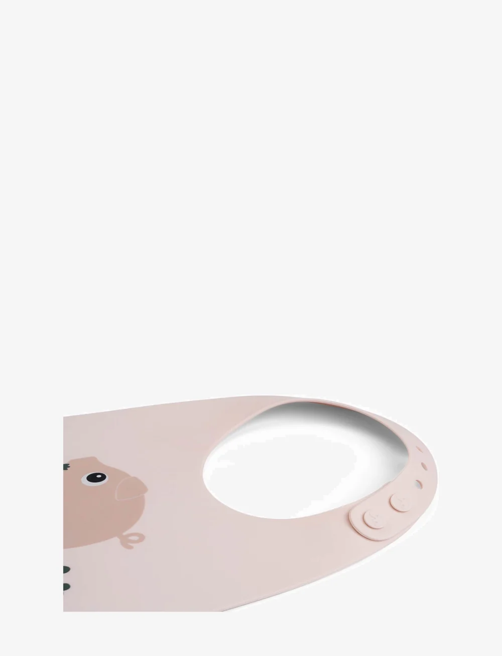 Done by Deer - Silicone bib Pigee Powder - lätzchen - powder - 1