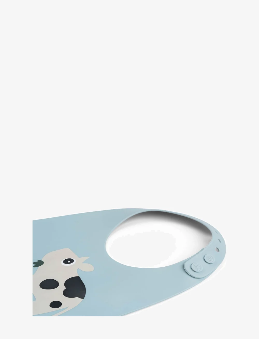 Done by Deer - Silicone bib Dotti Blue - varrukateta pudipõlled - blue - 1