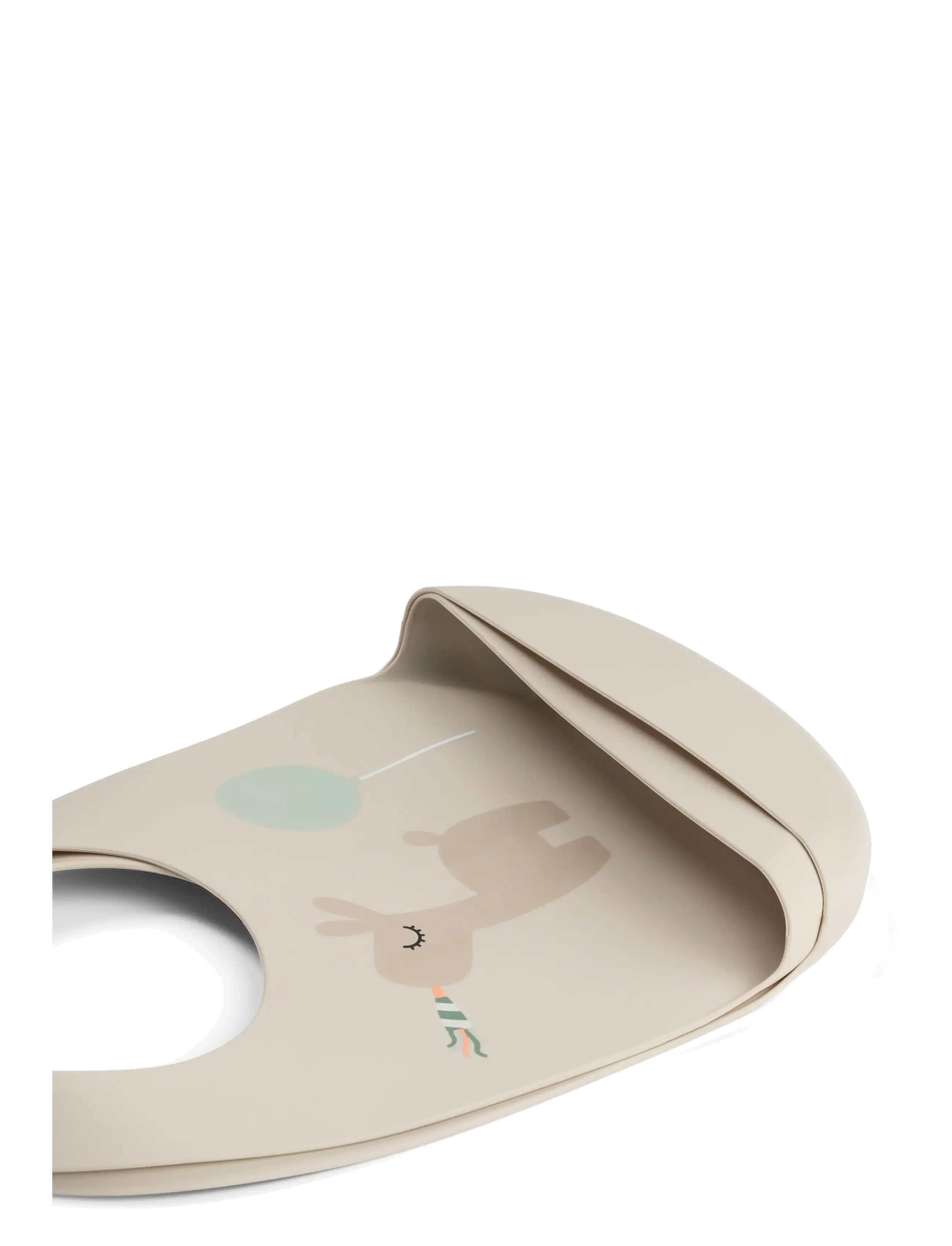 Done by Deer - Silicone bib 2-pack Celebration Sand - sleeveless bibs - sand - 2
