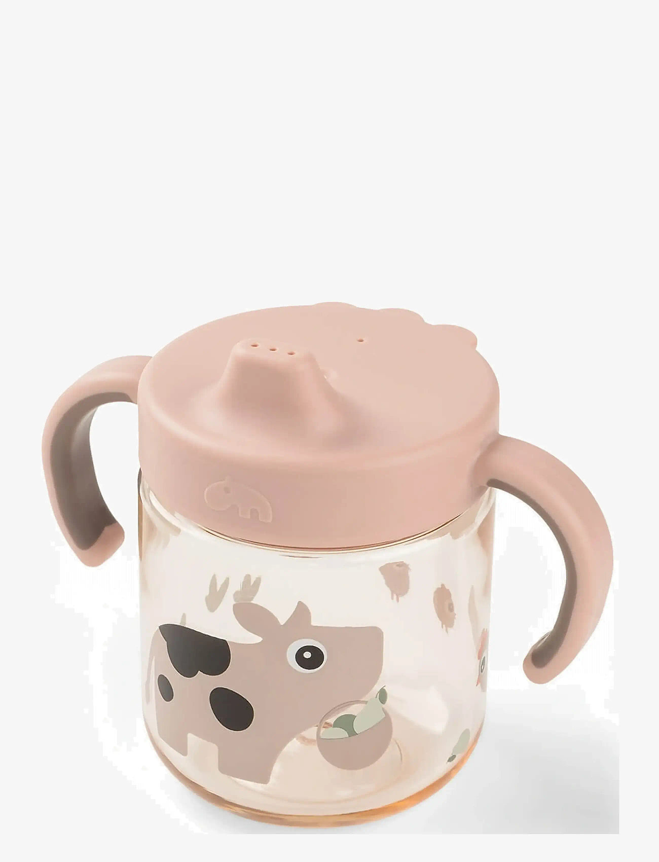 Done by Deer - Learning spout cup 2-handle Tiny farm Powder - tudkopper - powder - 1