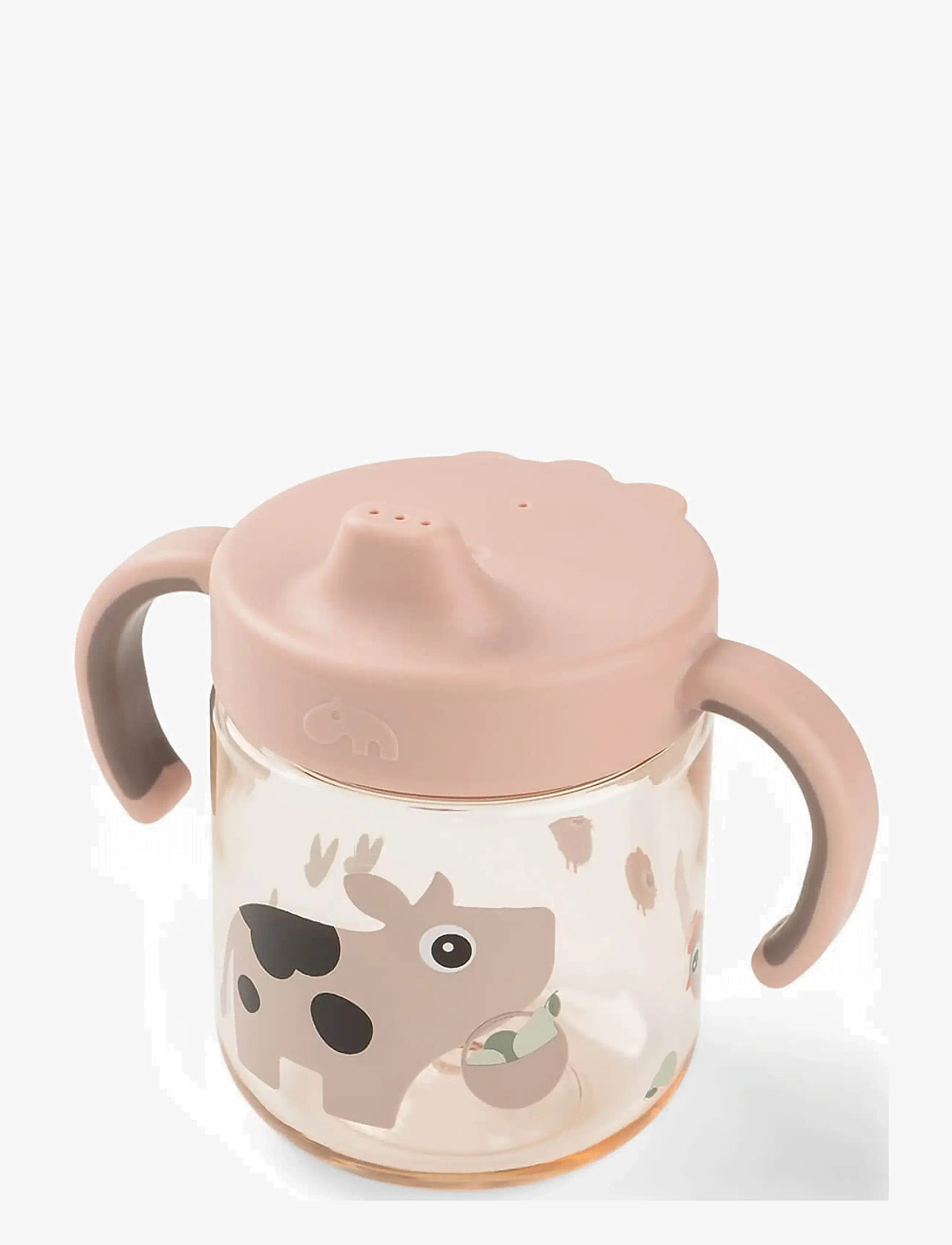 Done by Deer - Learning spout cup 2-handle Tiny farm Powder - tudkopper - powder - 3