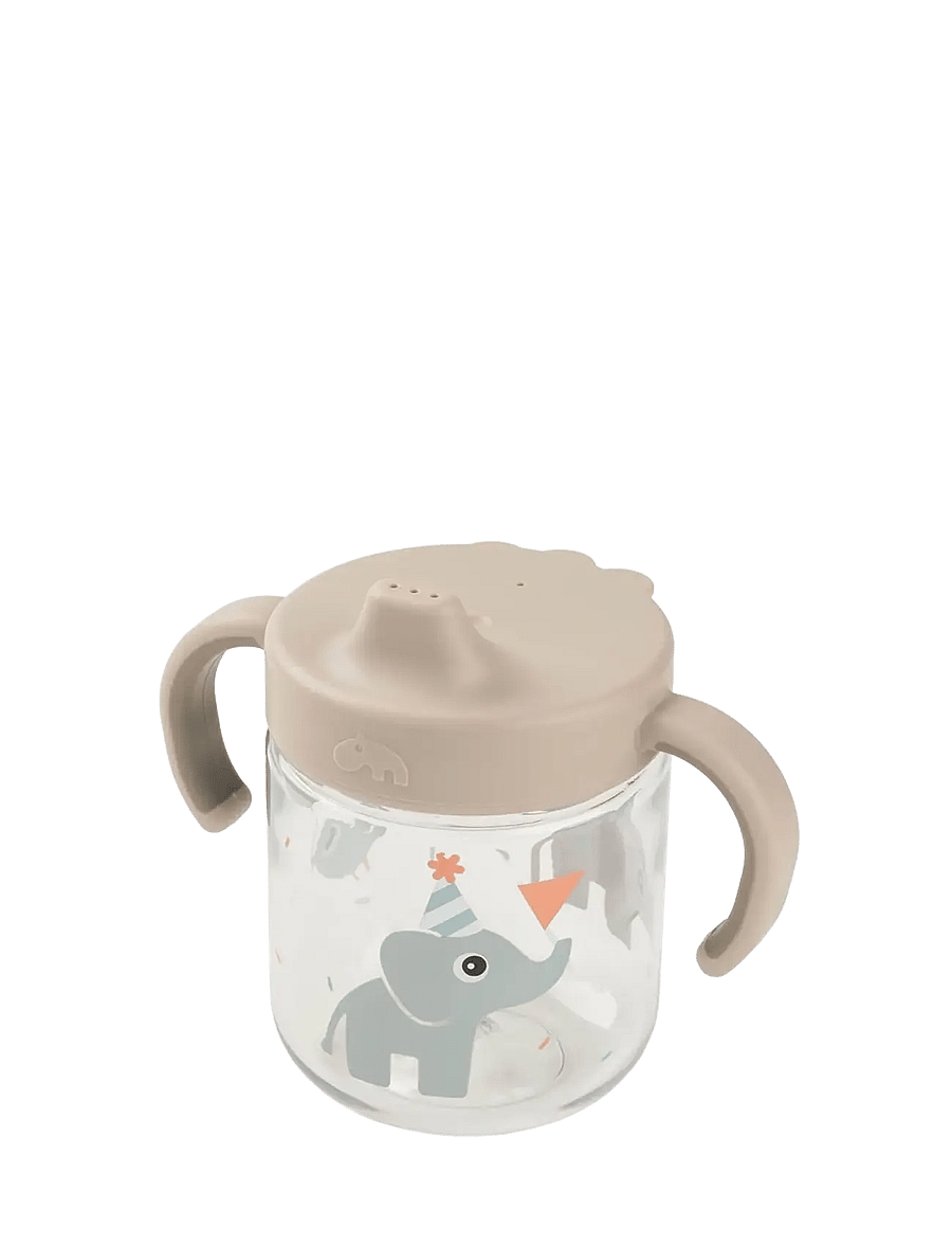 Done by Deer - Learning spout cup 2-handle Celebration Sand - schnabeltassen - sand - 3