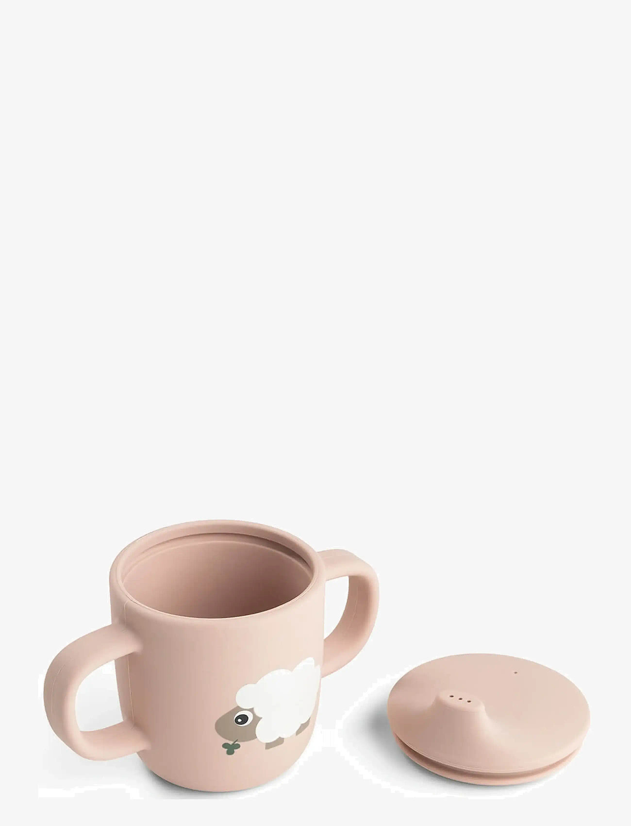 Done by Deer - Silicone spout cup 2-handle Tiny farm Powder - joogitassid - powder - 2