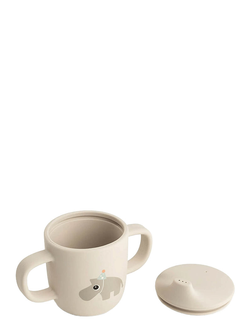 Done by Deer - Silicone spout cup 2-handle Celebration Sand - schnabeltassen - sand - 1