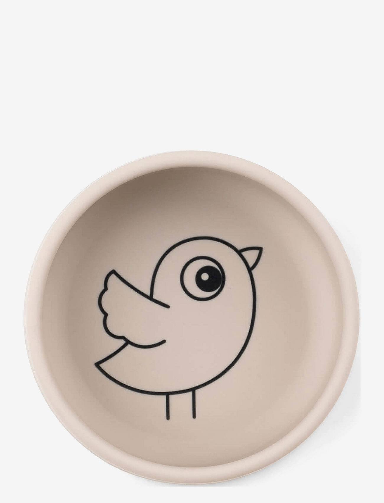 Done by Deer - Silicone first meal set Birdee Sand - serveringsset - sand - 2