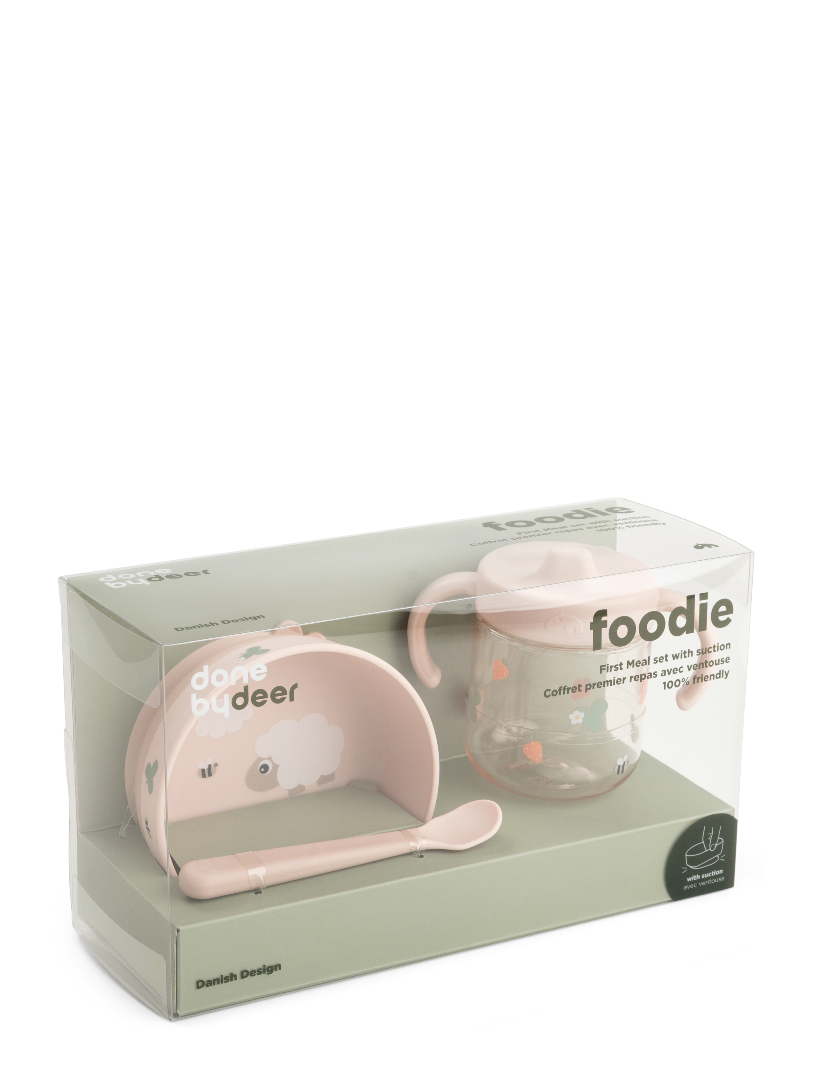 Done by Deer - Foodie weaning set Tiny farm Powder - essgeschirr - powder - 2