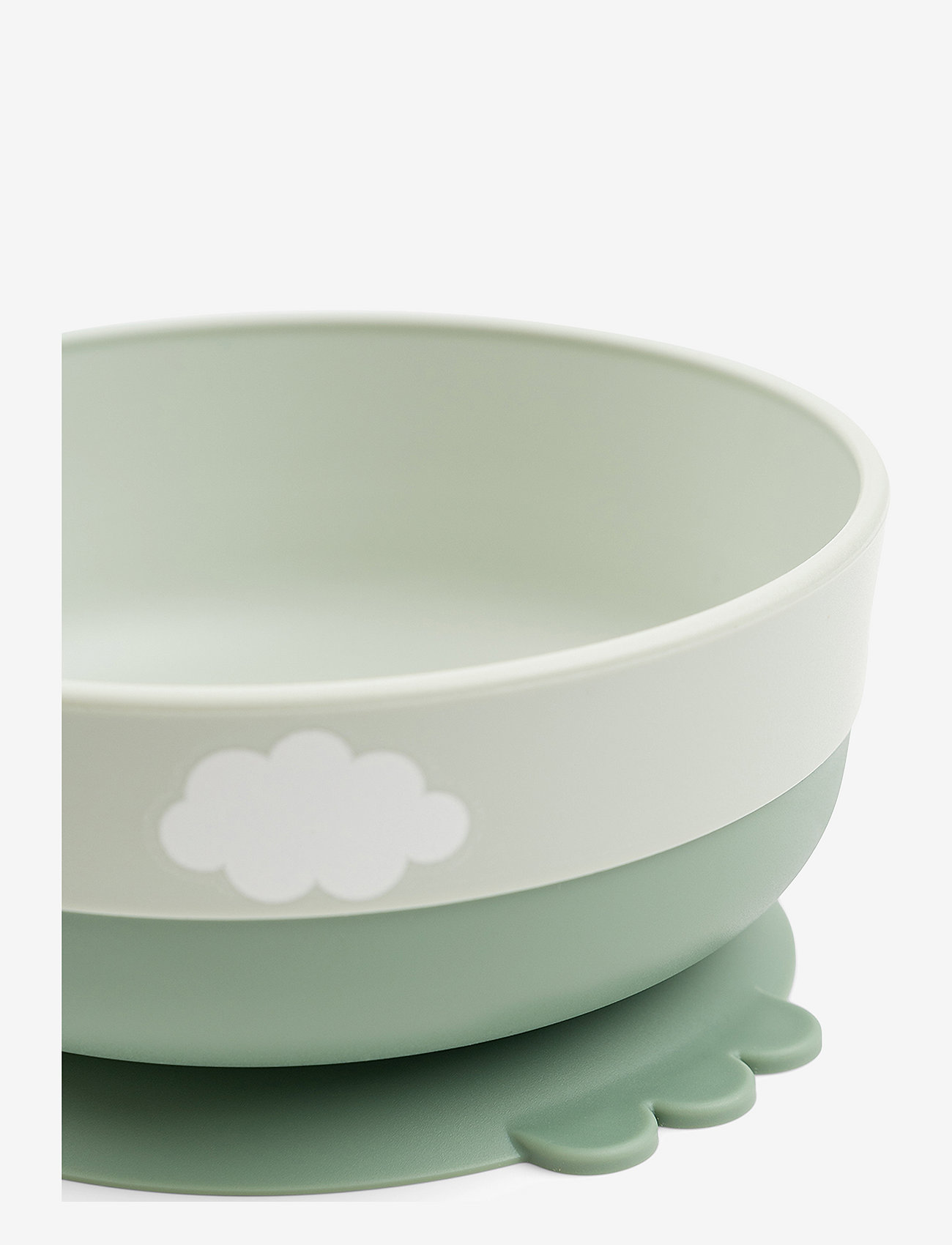 Done by Deer - Foodie first meal set suction Happy clouds Green - essgeschirr - green - 3
