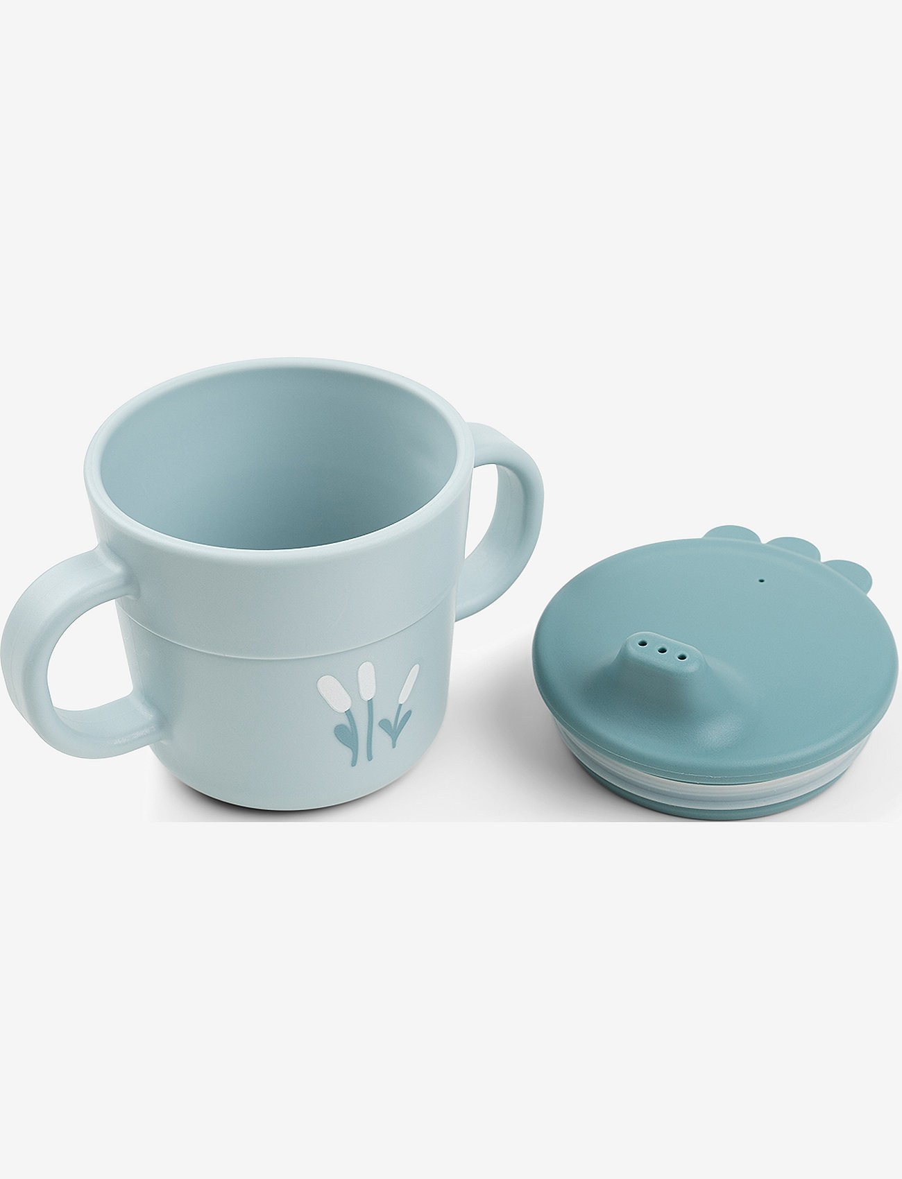 Done by Deer - Foodie first meal set suction Elphee Blue - serveringsset - blue - 2