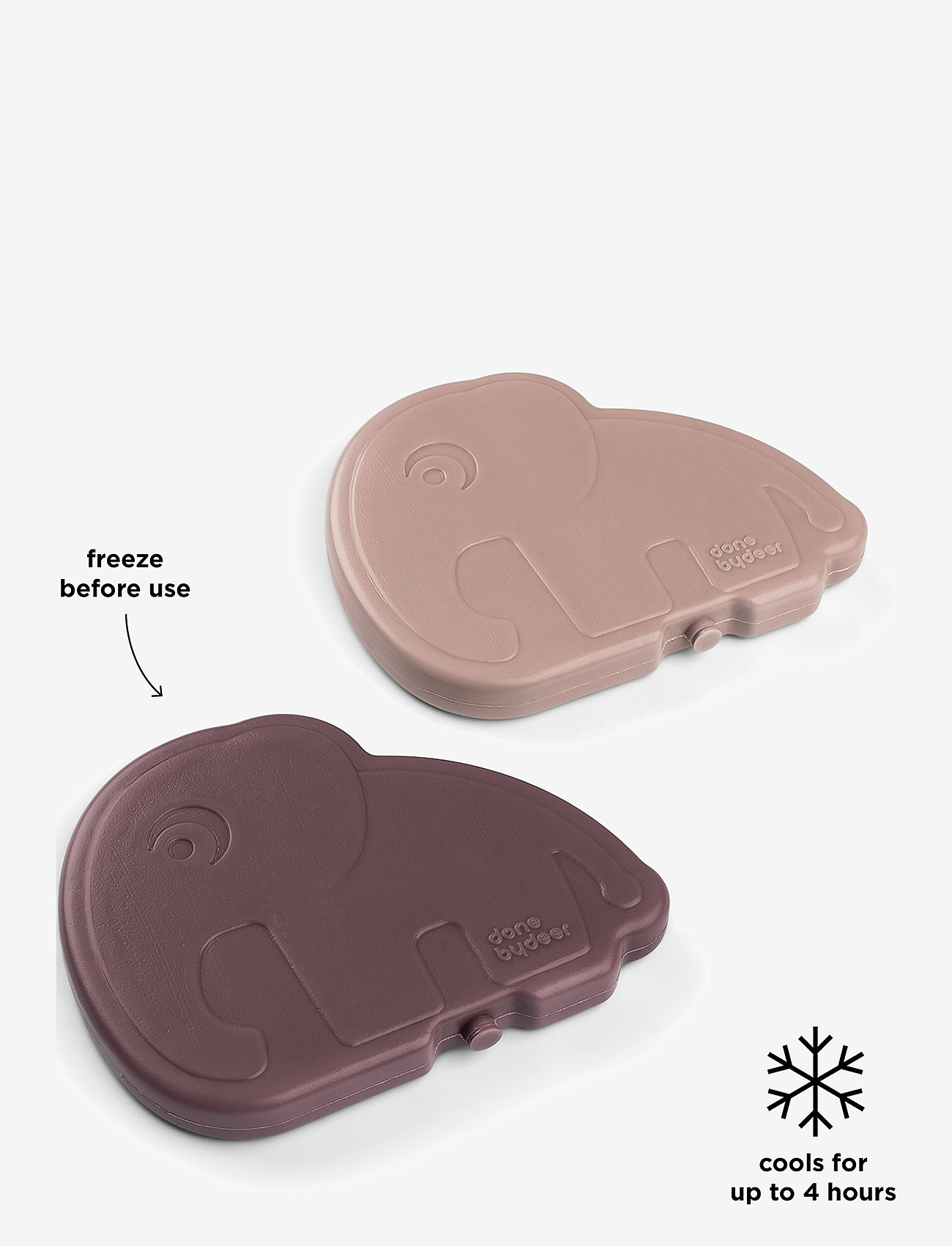 Done by Deer - Cooling element 2-pack Elphee Powder - baby food containers - powder - 1